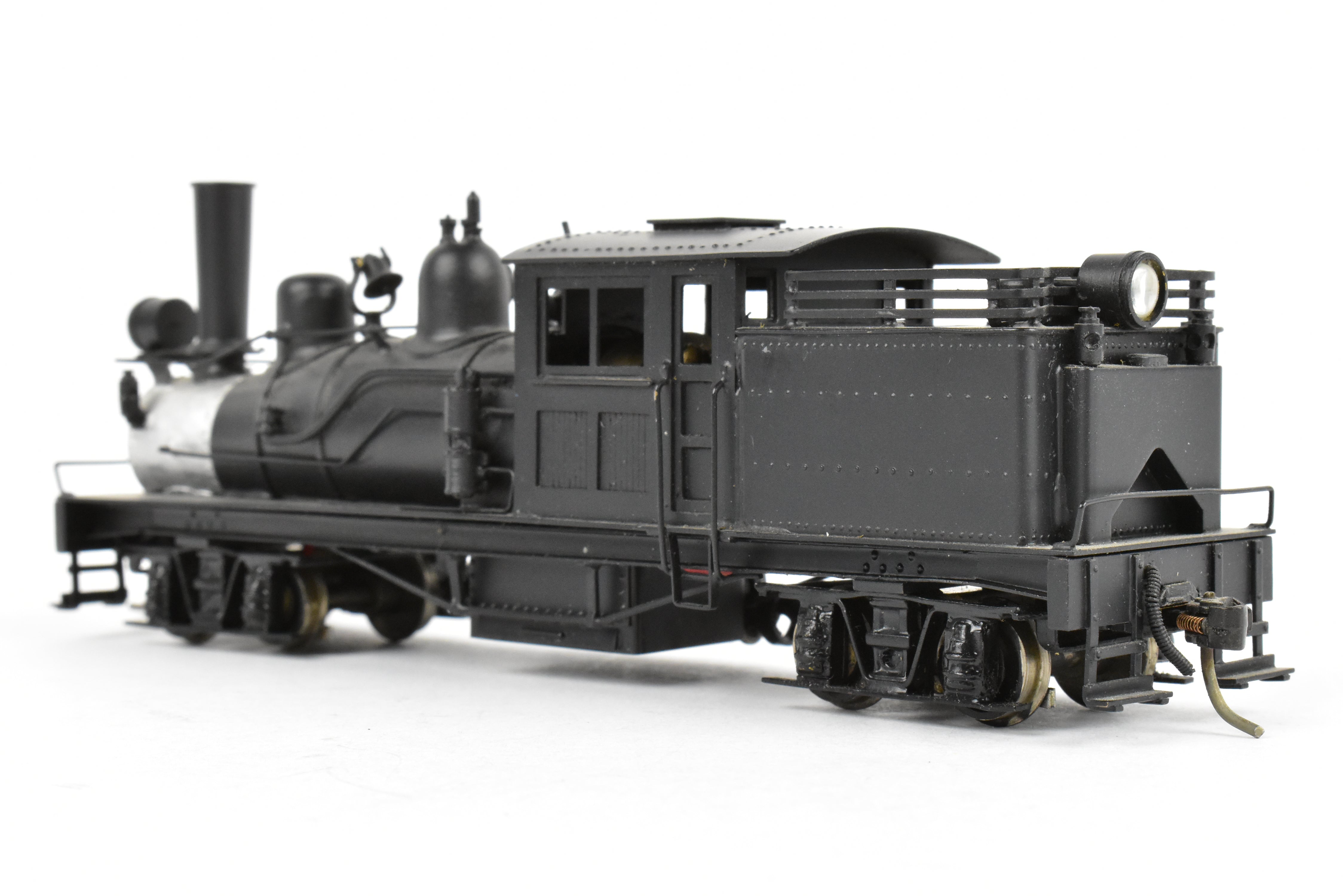 High - Quality HO Scale Brass PFM - United 2 - Truck Class B Shay Geared Locomotive for Model Railroads, CP Version Without Lettering