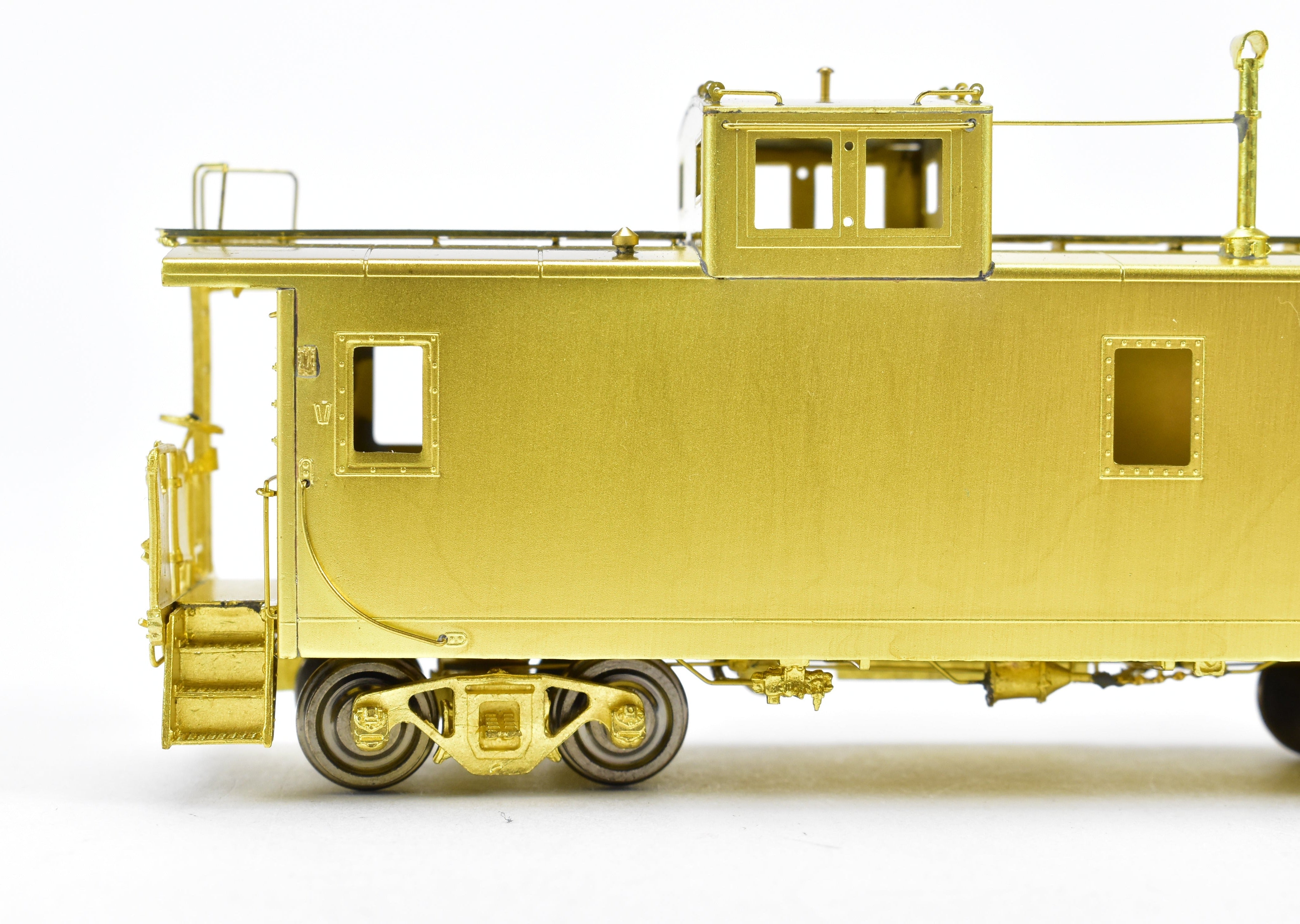 HO Scale Brass Model Railroad Caboose - OMI (Overland Models, Inc.) Great Northern Steel Caboose from 1949 Era, Nos. X295 - 309