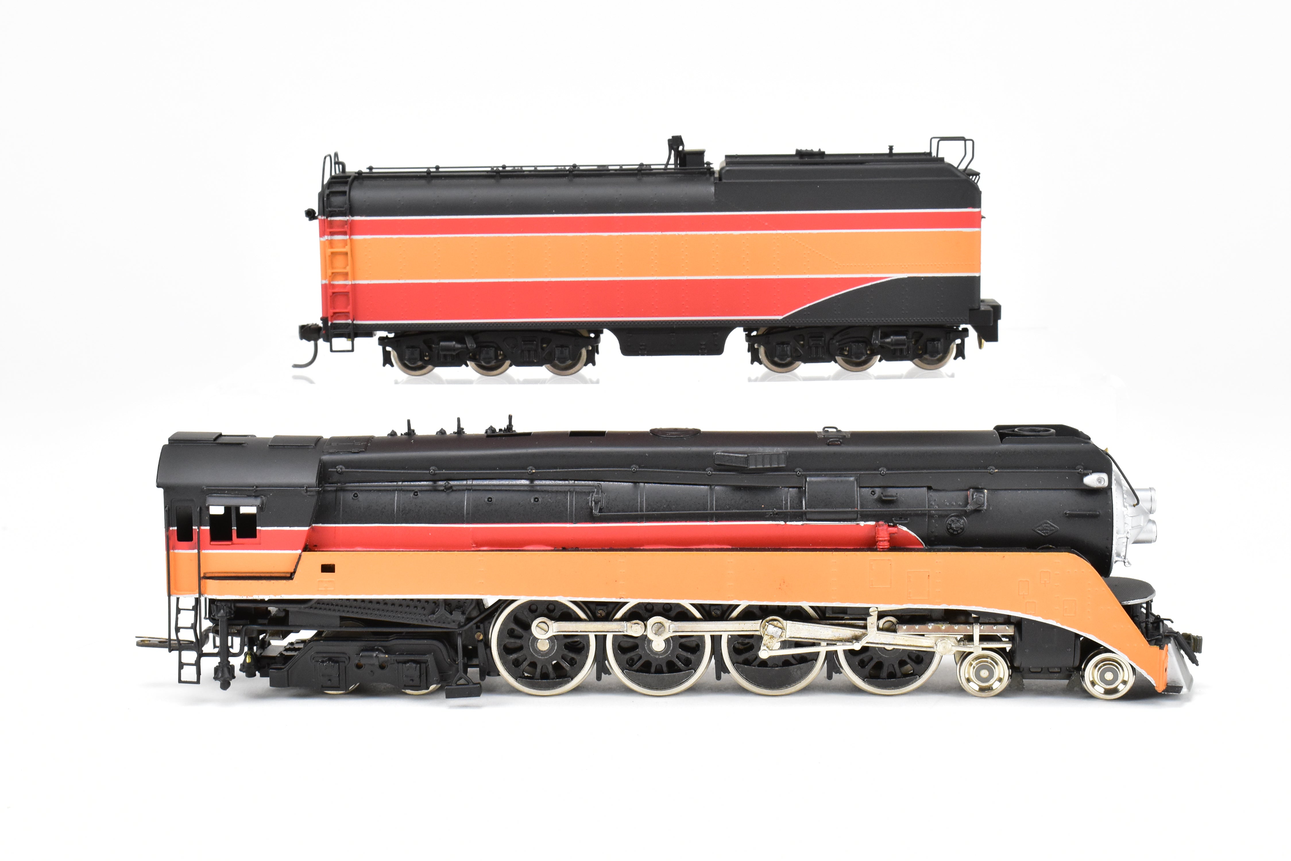 High - Quality HO Scale Brass Westside Model Co. Southern Pacific Class GS - 4 4 - 8 - 4 Factory - Painted Vintage Train Model