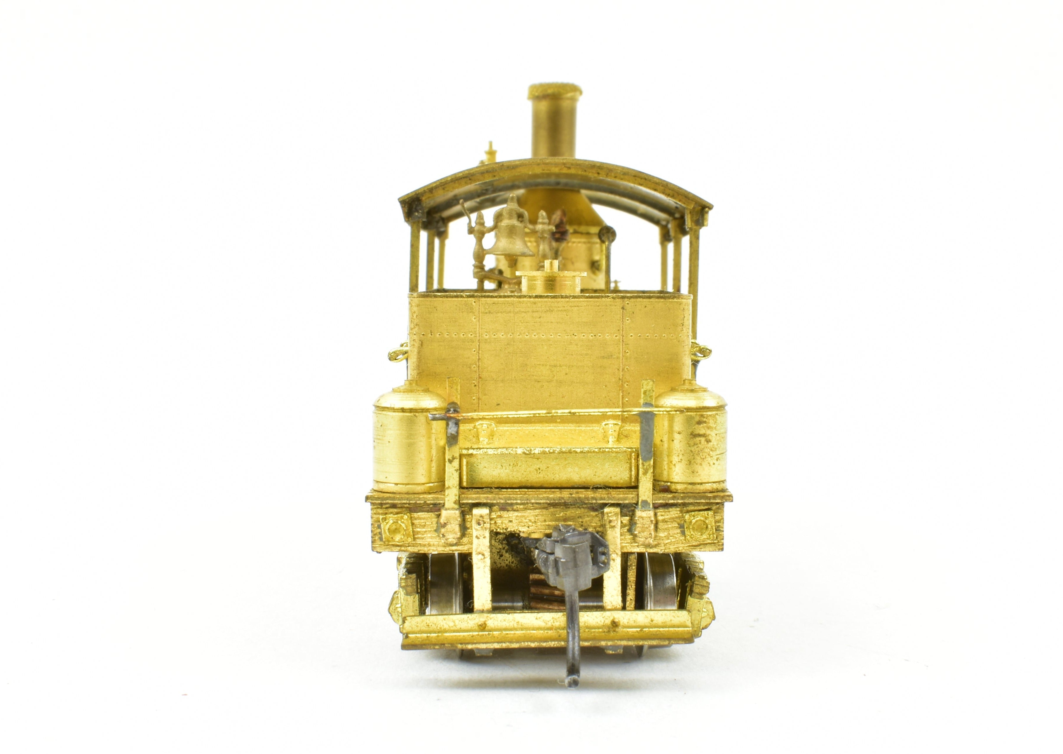HO Scale Brass Westside Model Co. Collectible Various Logging Class A Climax Vertical Boiler Wooden Frame Model Train