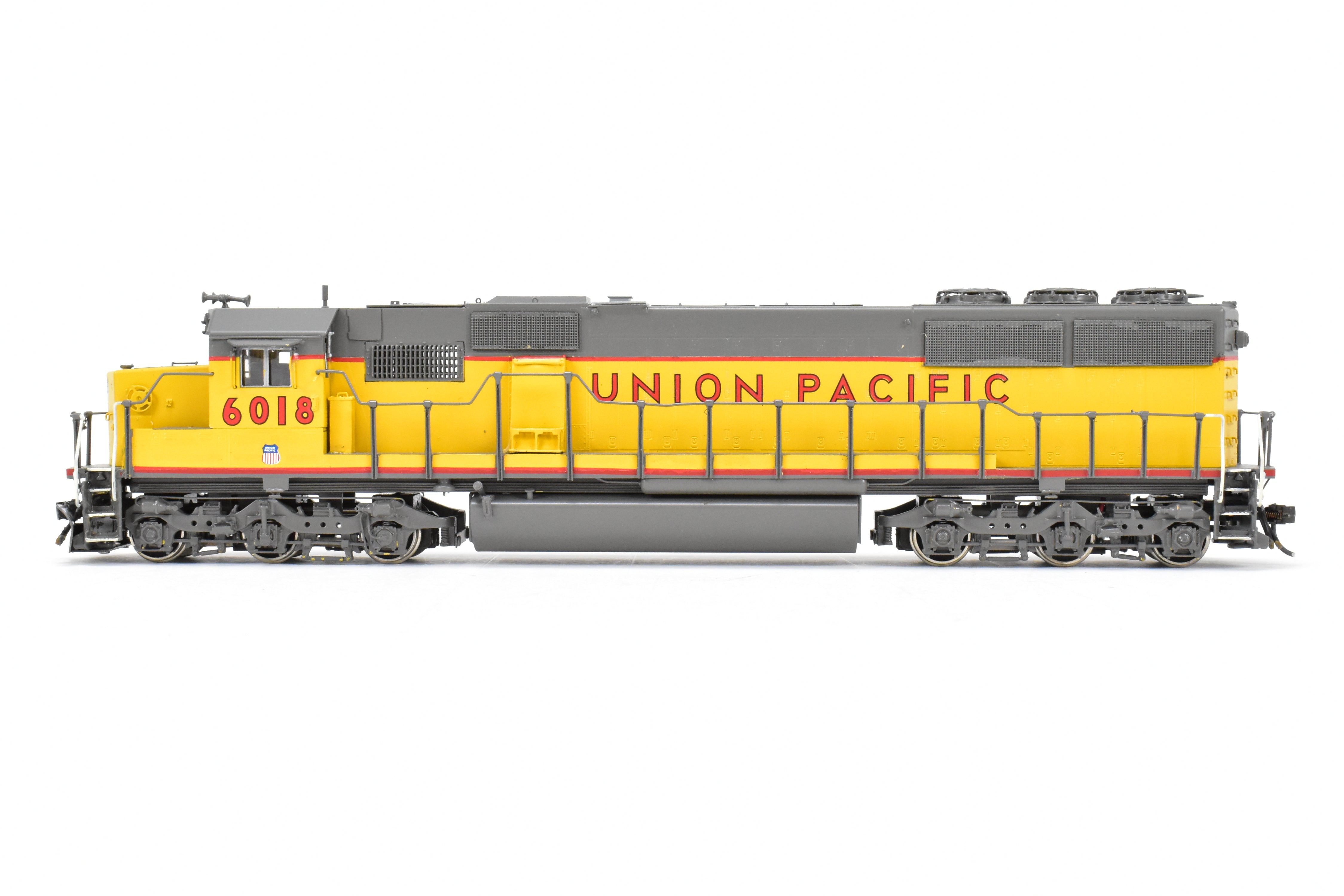 HO Scale Brass Union Pacific EMD SD60 Locomotive Model by Overland Models, Inc. Custom Painted as No. 6018