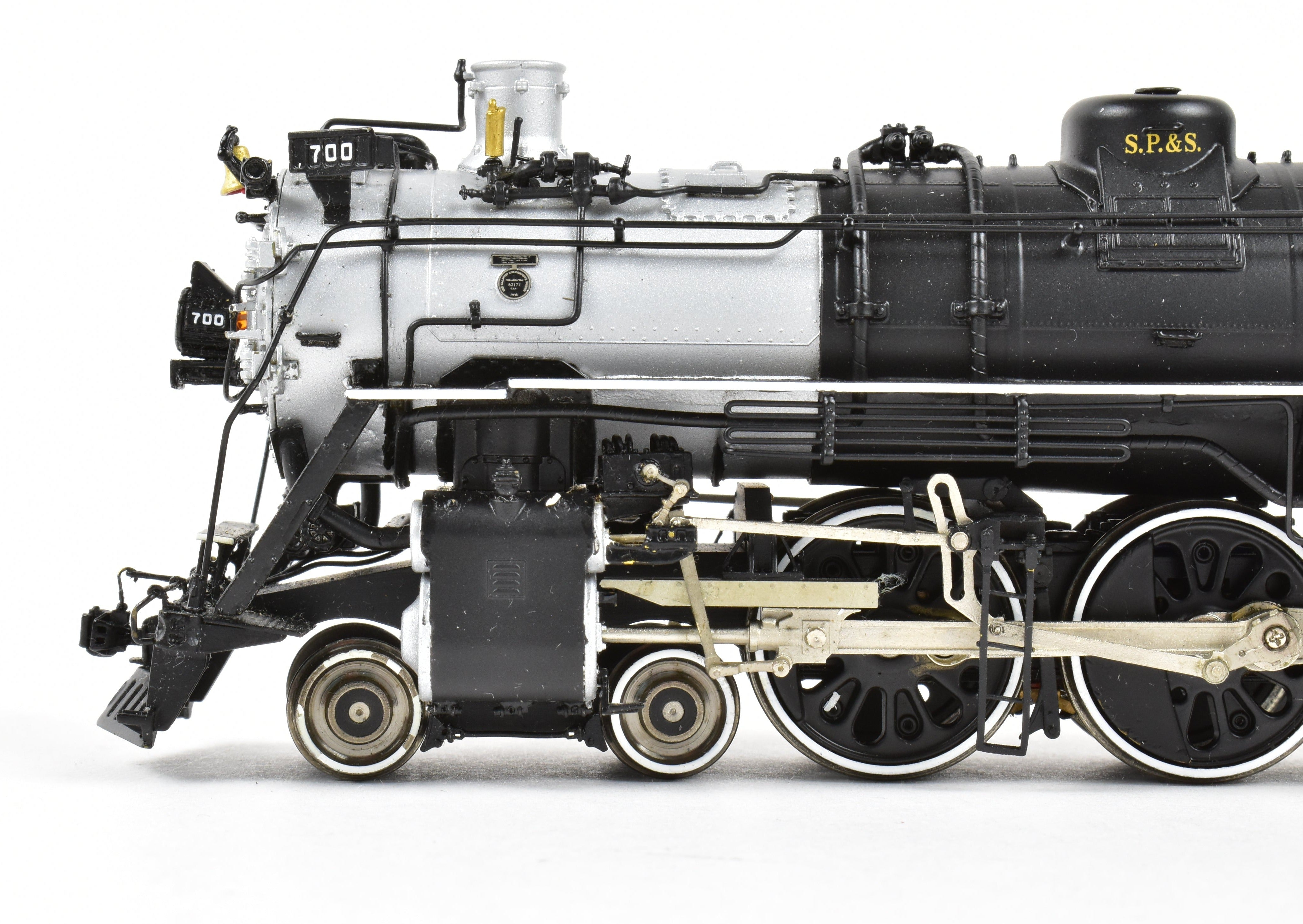 Sunset Models HO Brass SP&S E-1 4-8-4 FP #700 with QSI DCC & Sound