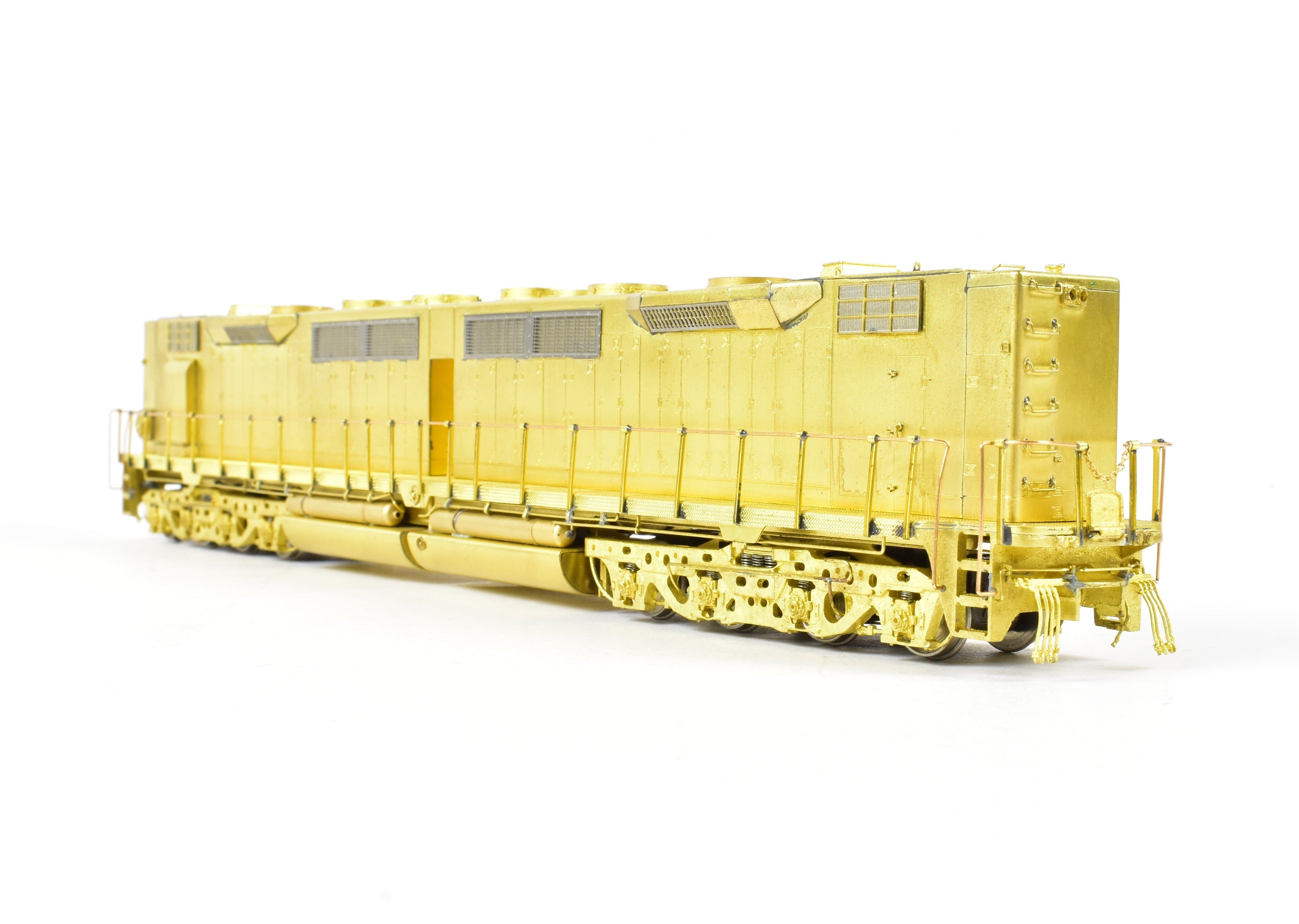 HO Scale Brass Locomotive Model by Overland Models, Inc. - Original Version of EMD DD - 35B for Southern Pacific and Union Pacific Railroads