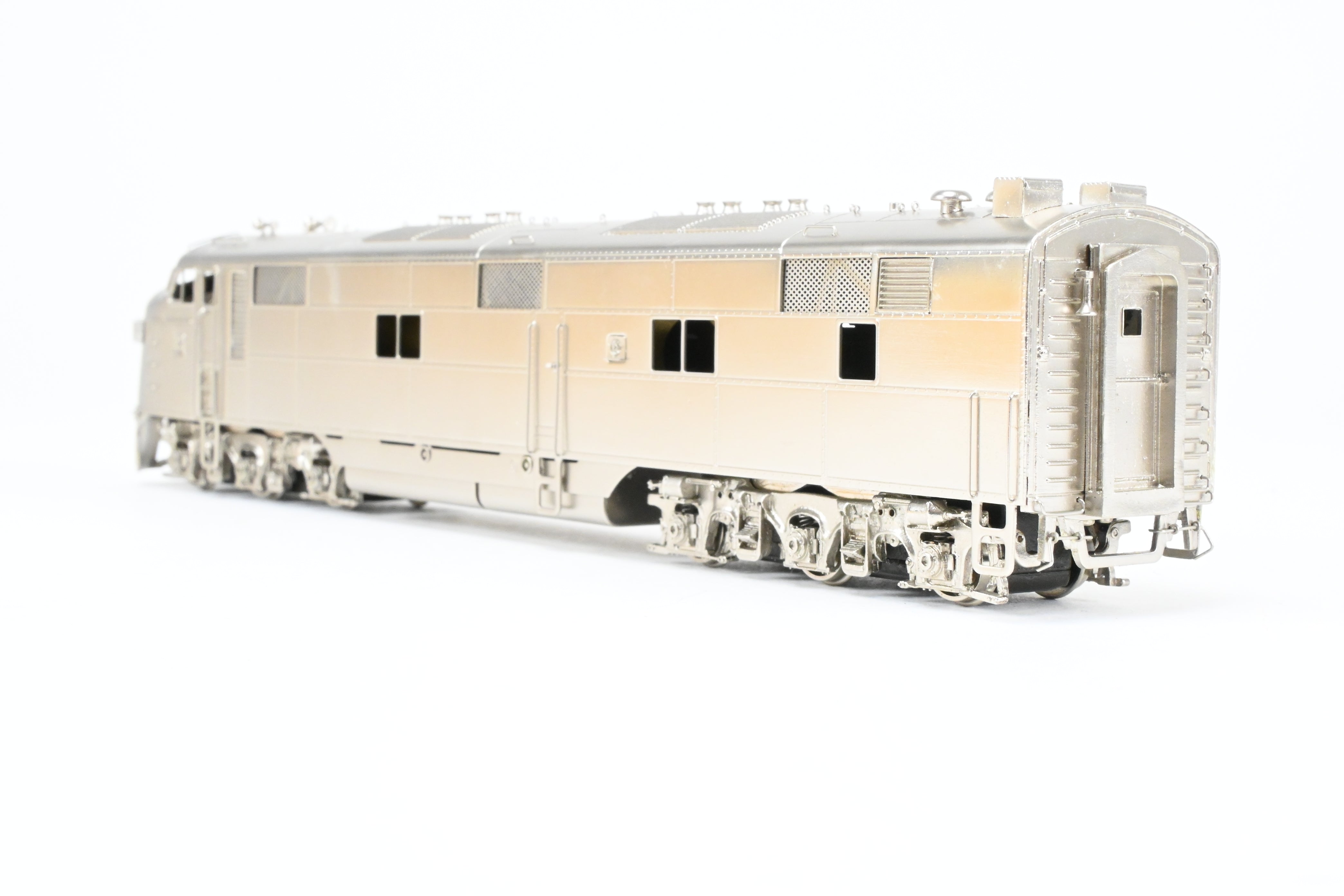 HO Scale Brass Model Train - Oriental Limited CB&Q - Burlington Route EMD E7A with 2000 HP Factory Plated Version