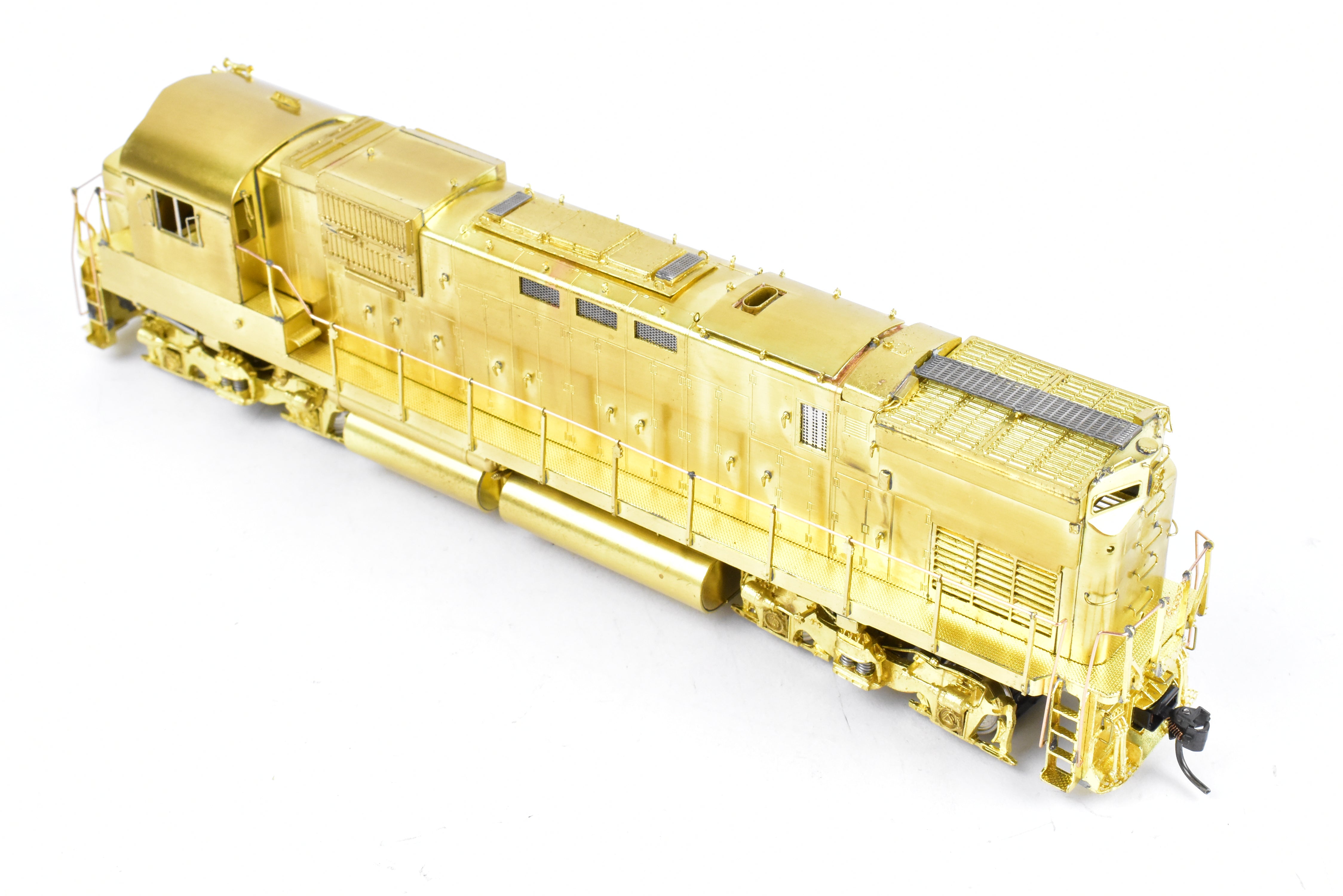 HO Scale Brass Model Train - Overland Models Inc. (OMI) ALCO C430 Locomotive with Hi - Ad Trucks, Representing New York Central (NYC) or New York Susquehanna & Western (NYS&W)