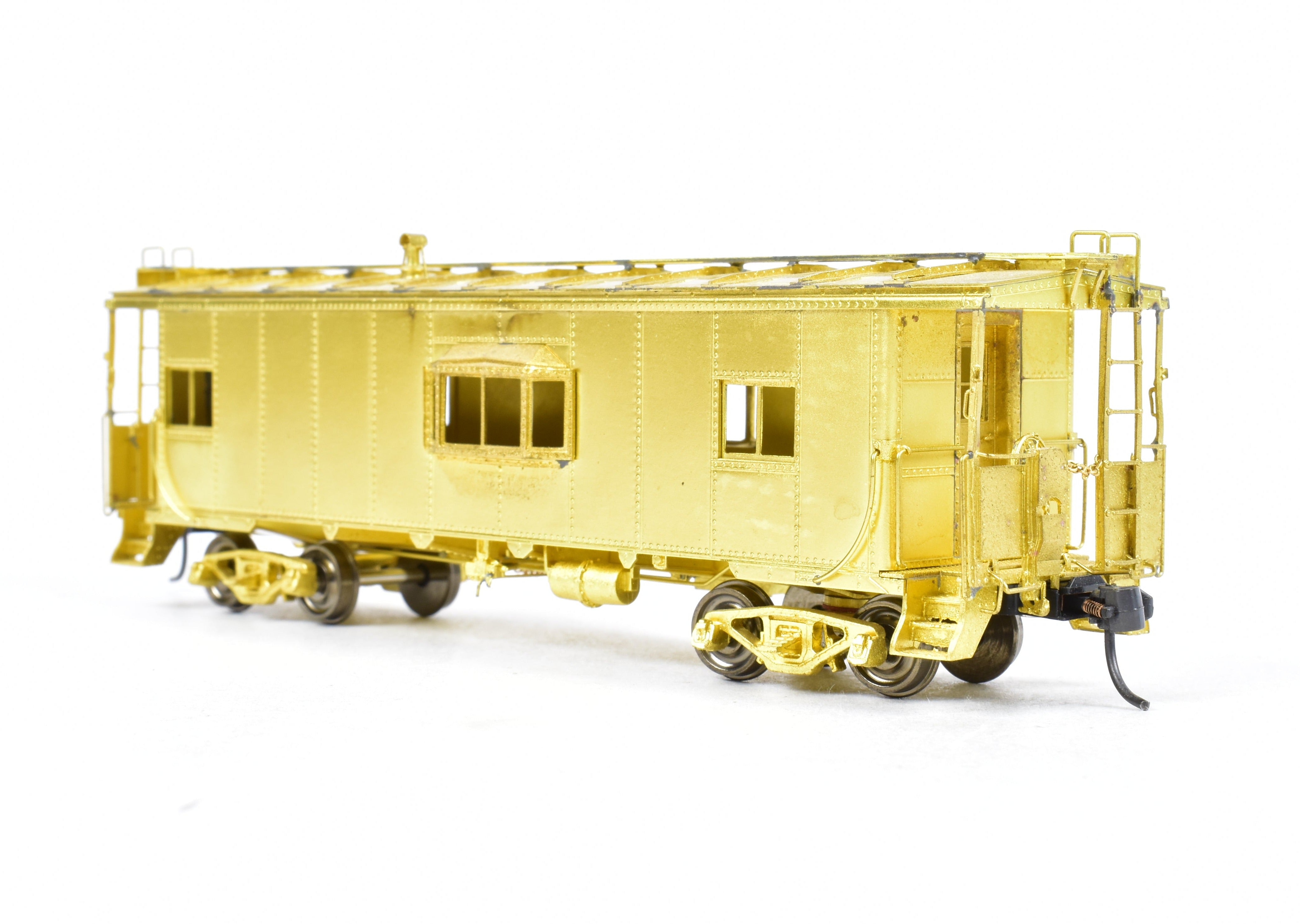 HO Scale Brass Illinois Terminal Bay Window Caboose Model by Overland Models, Inc. (Numbers #980 - #989)