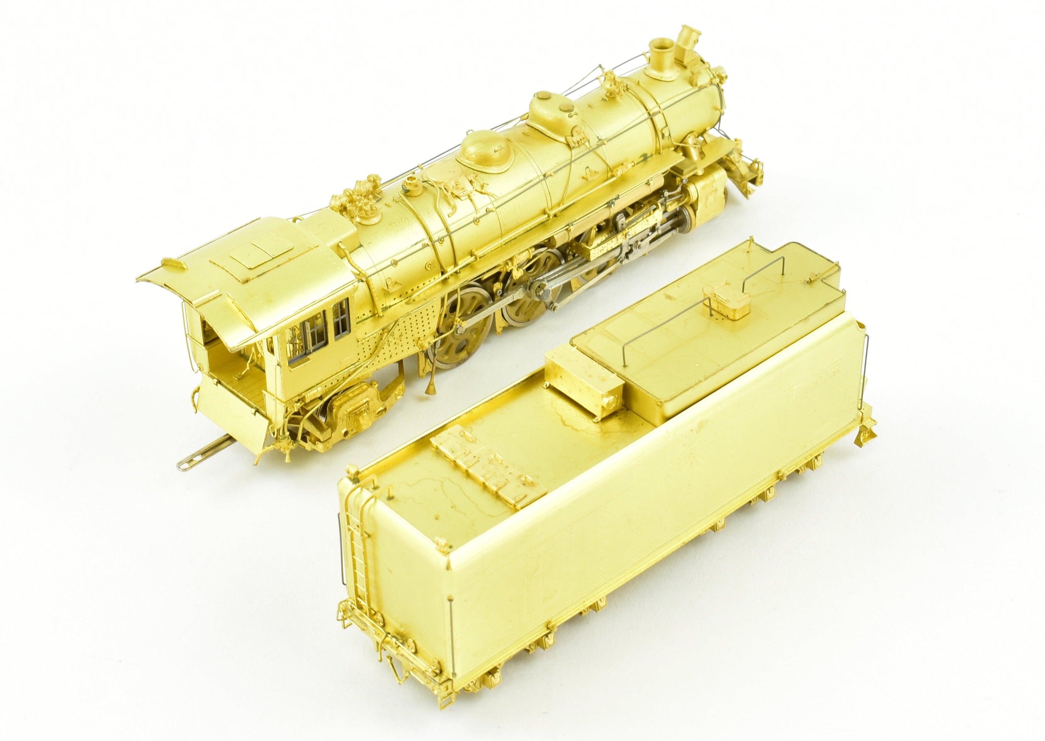 HO Scale Brass Model Train - Overland Models C&NW Chicago & North Western E2a 4-6-2 Pacific Locomotive Replica