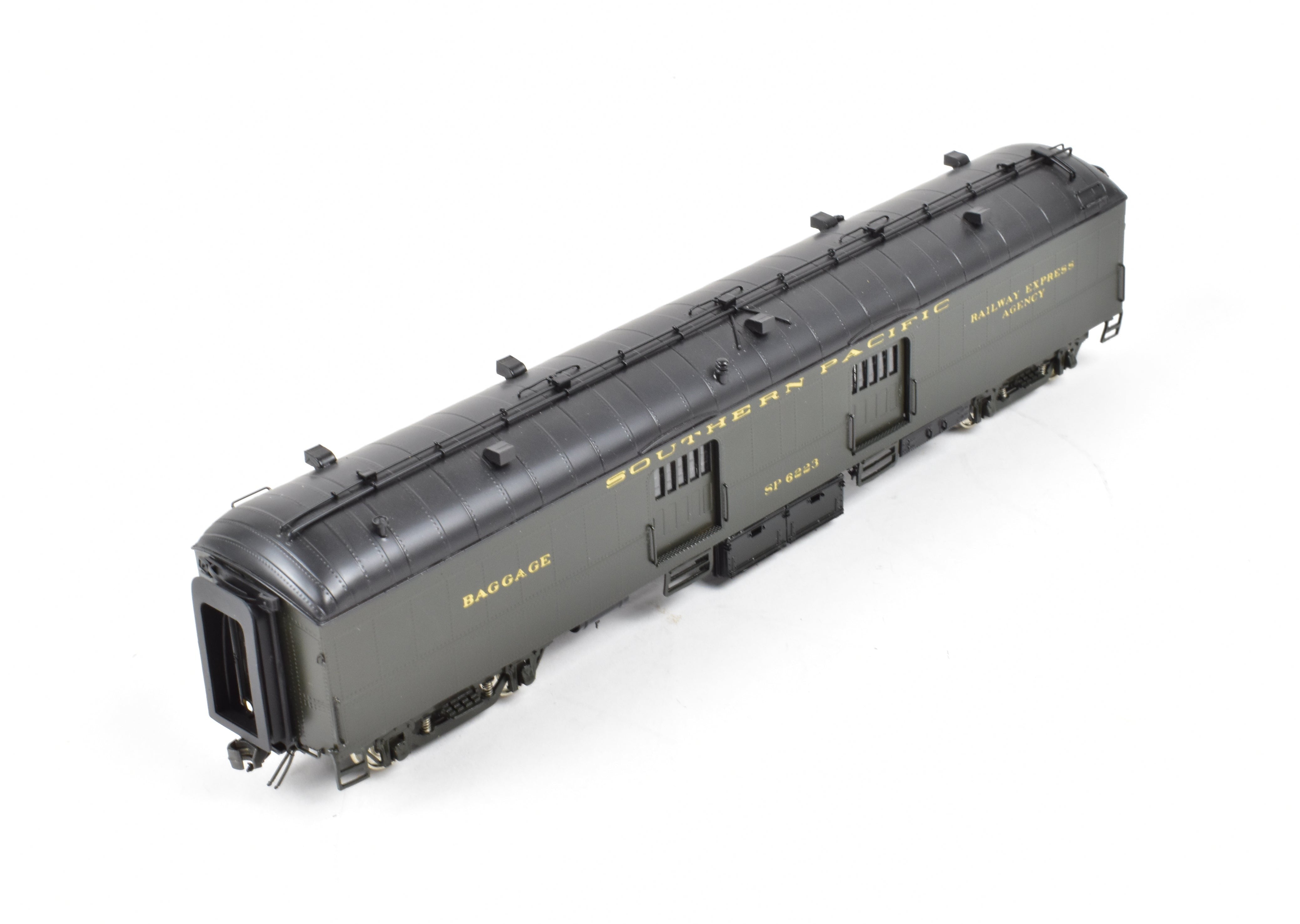 HO Scale Brass Precision Double Door Baggage Car SP CS 60-B-8 #6223