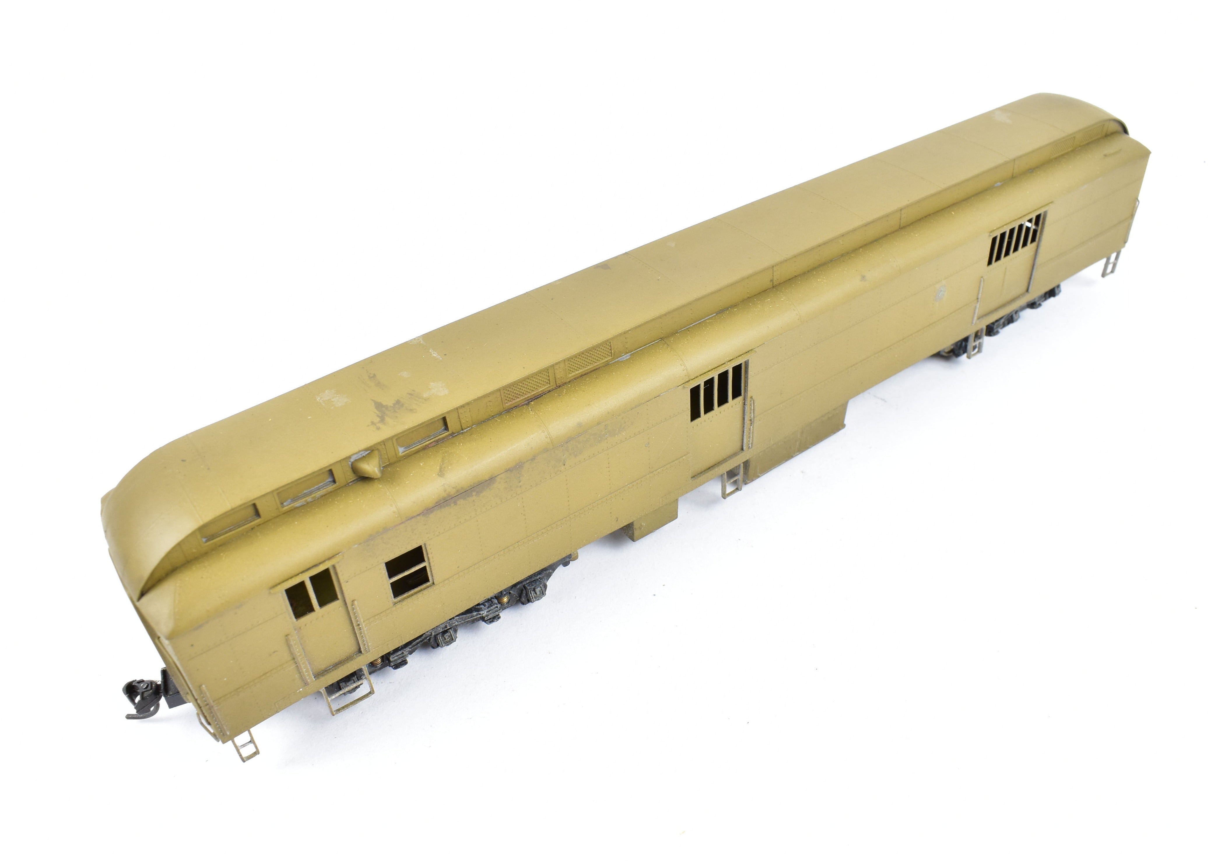HO Brass Hallmark MKT - Missouri Kansas Texas Katy Baggage Car, C-6 Condition