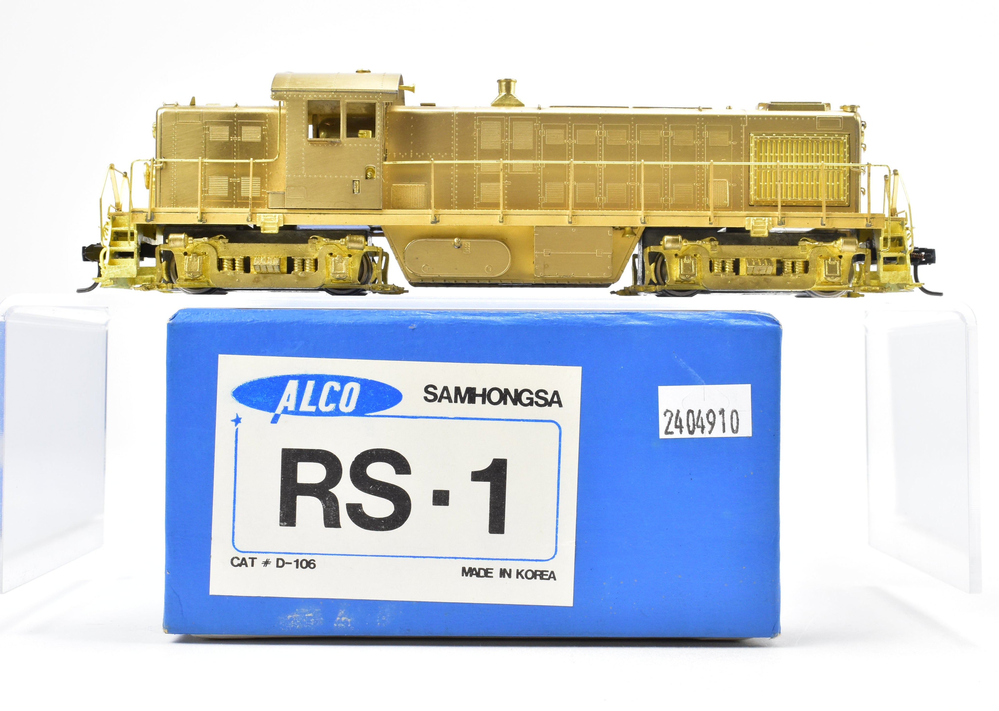 HO Scale Brass ALCO RS - 1 Road Switcher Models for Various Roads