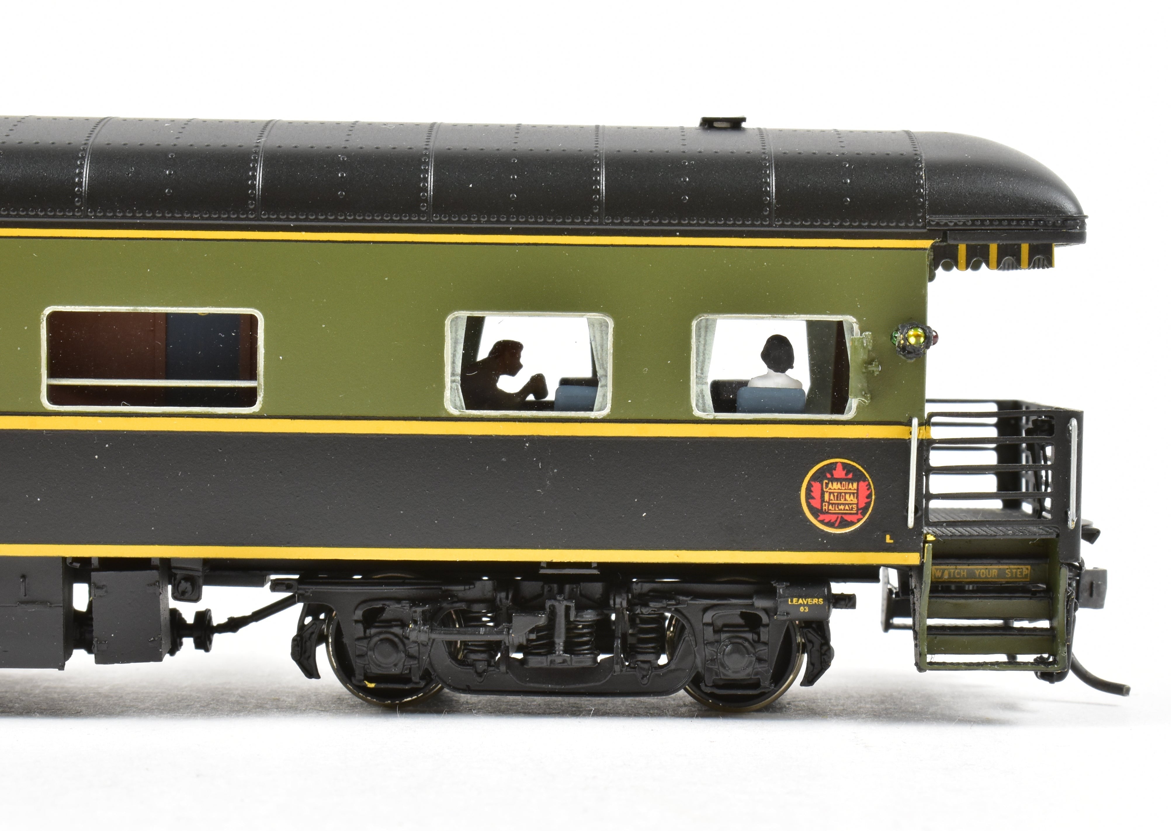 RARE! HO Brass CON W&R Enterprises CN Canadian National Bonaventure 91 Pro Painted with Interior