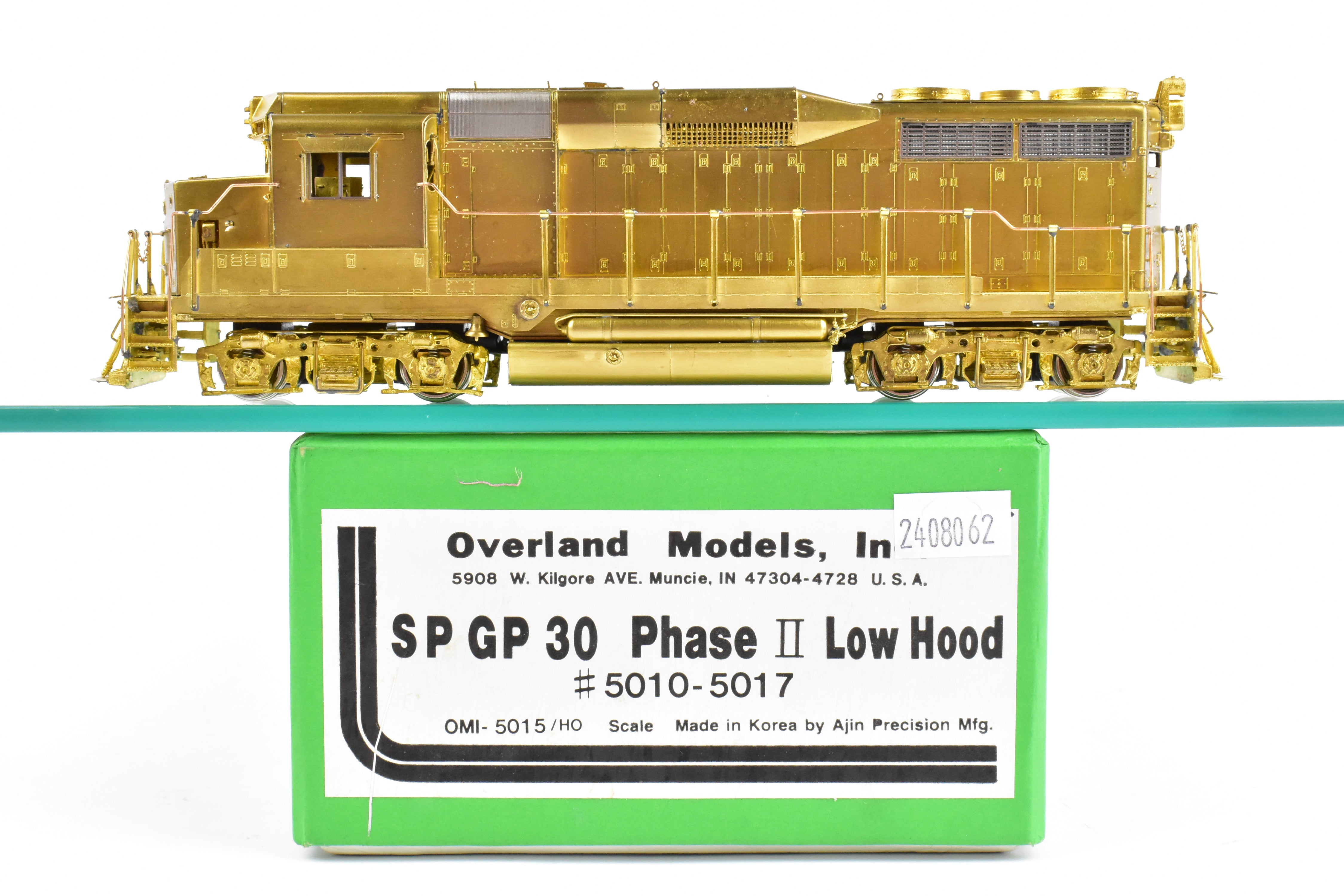 HO Brass OMI - Overland Models' SP EMD GP30 PH II Low Hood, Nos. 5010 - 5017