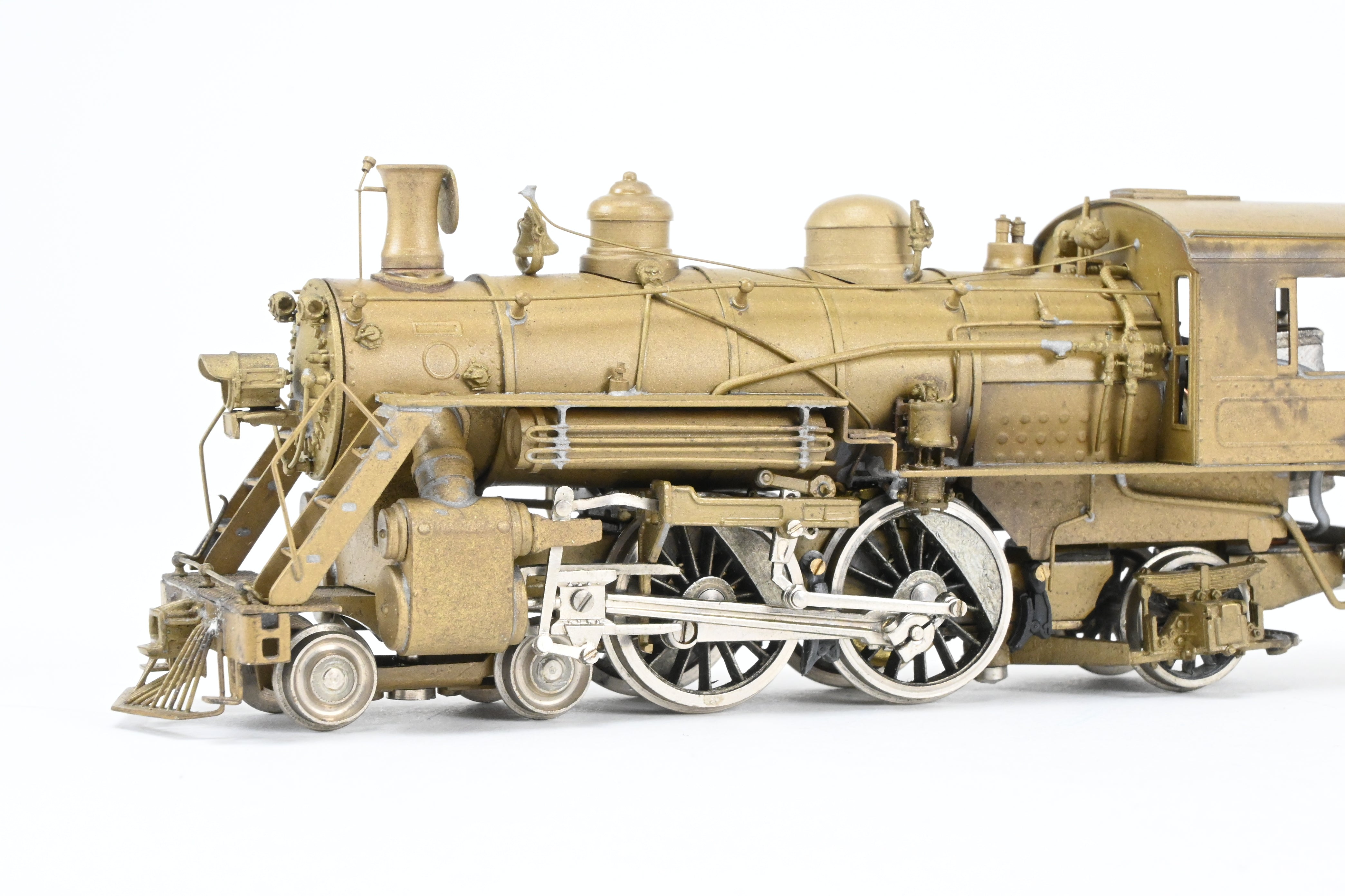 HO Scale Brass Model Train - NWSL/FED - Far East Distributors SSW - Cotton Belt 4-4-2 Class E-1 Equipped with New NWSL Drive Unit