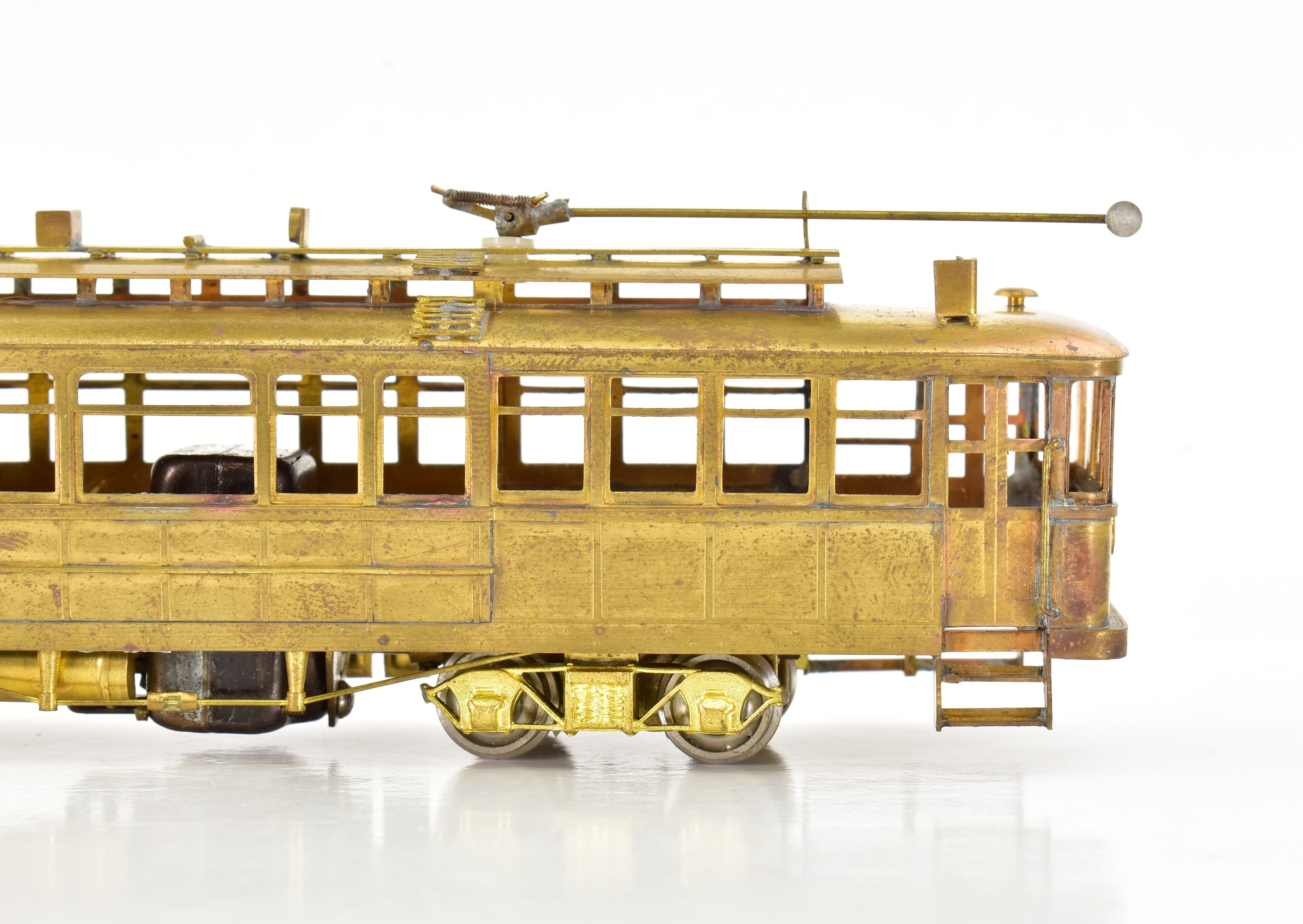 1970 HO Scale Brass Los Angeles Railway Type B-1 Streetcar by S. Soho & Co (AS-IS)