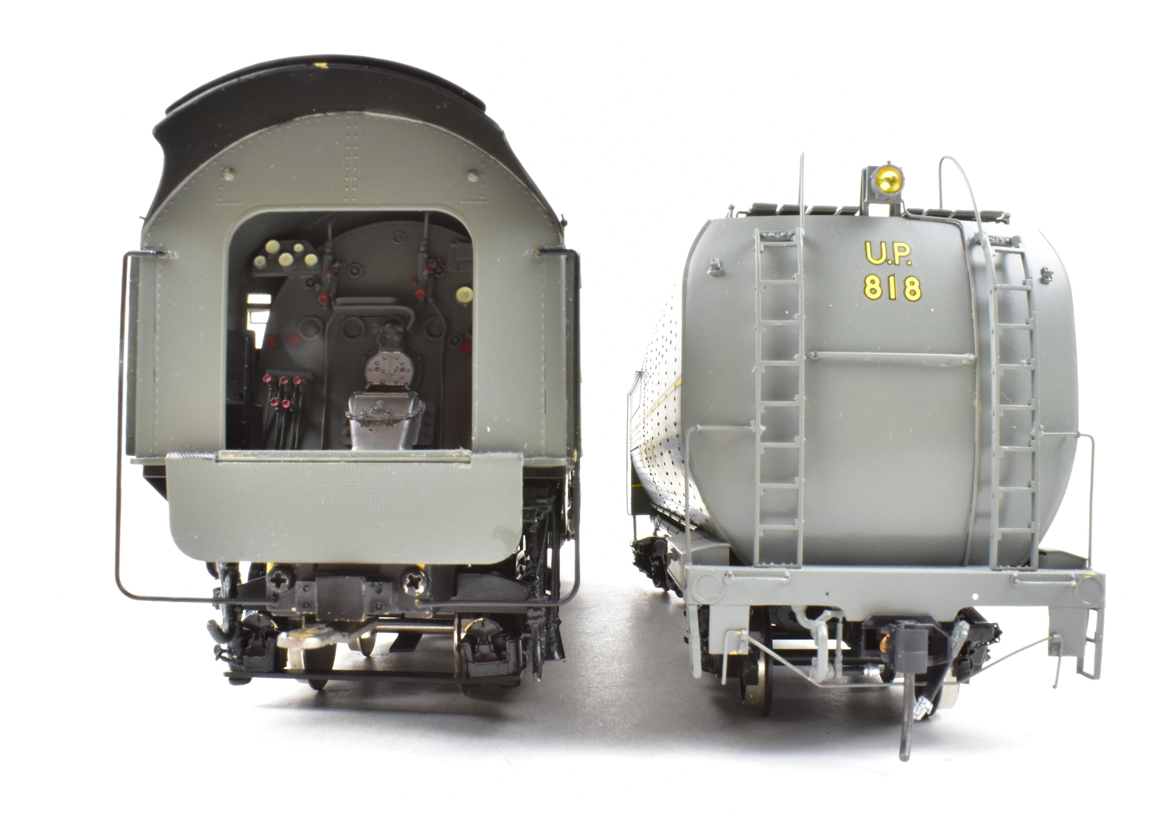 O Scale Brass Model Train - Overland Models, Inc. Union Pacific FEF - 1 4 - 8 - 4 Professional - Painted Locomotive No. 818 by TTG
