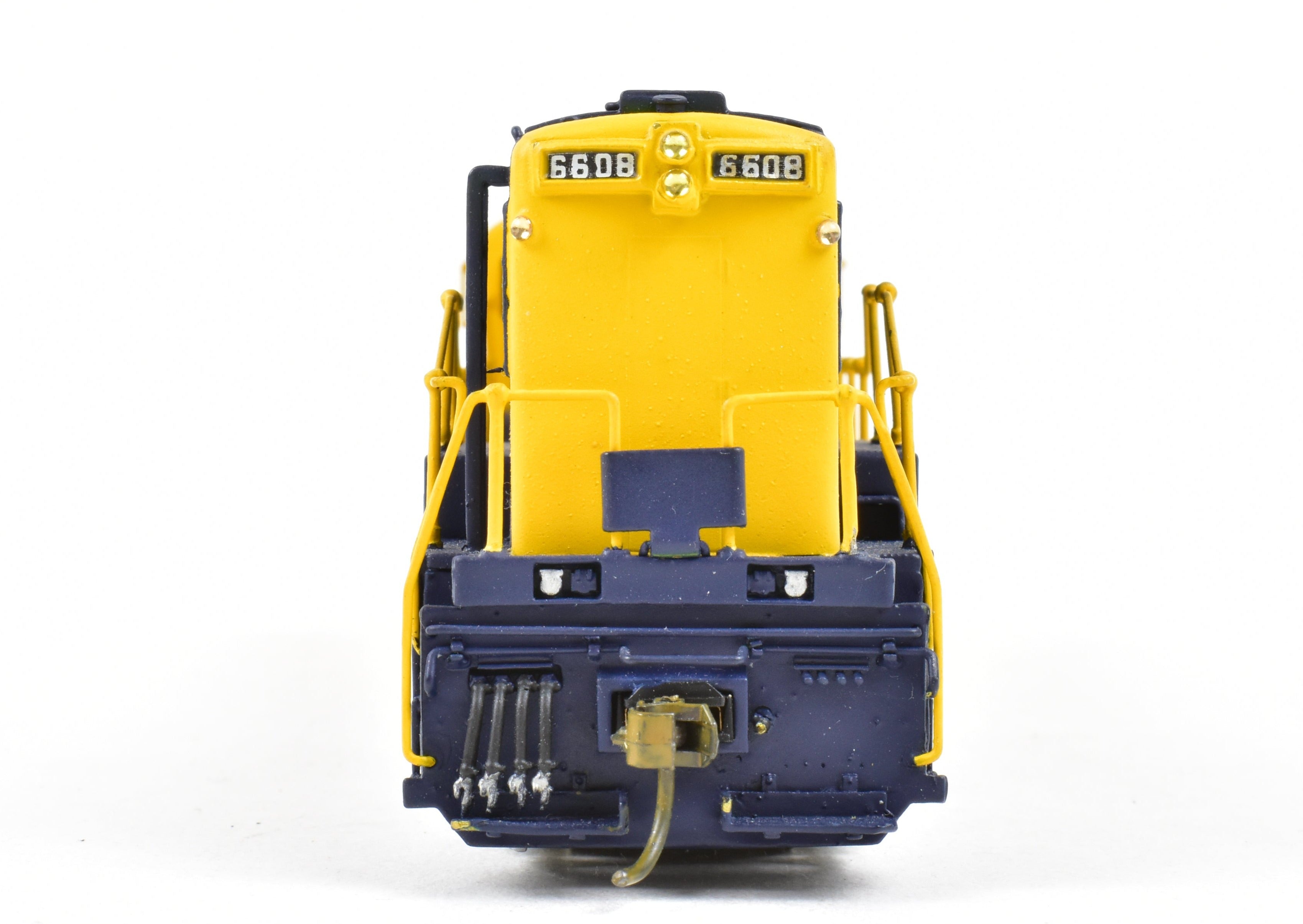 HO Scale Brass Model of Oriental Limited ATSF - Santa Fe GE U25B with 2500 HP Low Hood and Early Pro Painted Finish