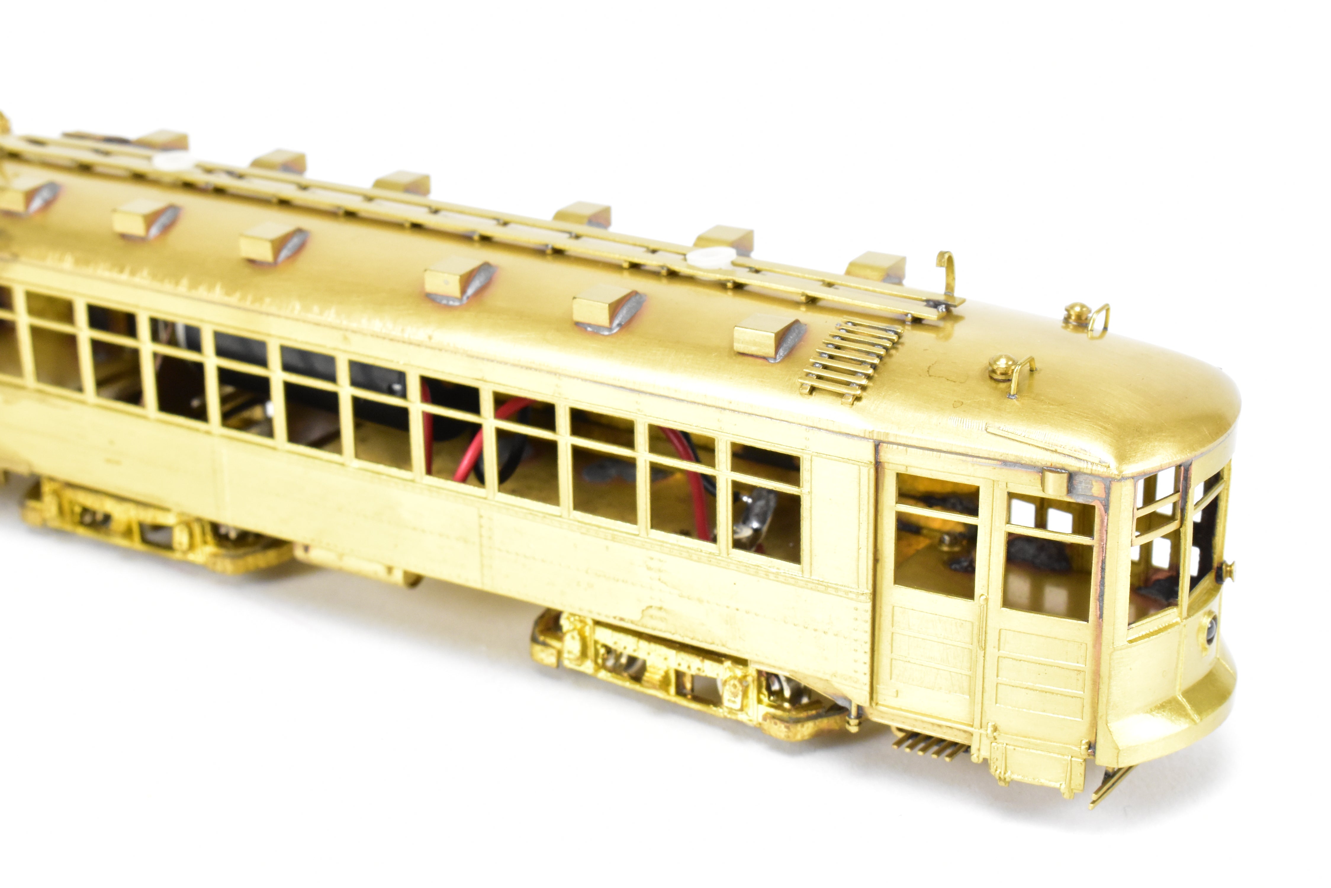 HO Scale Brass Fairfield 345 - 2 CSL Chicago Surface Lines #169 Two - Man City Car