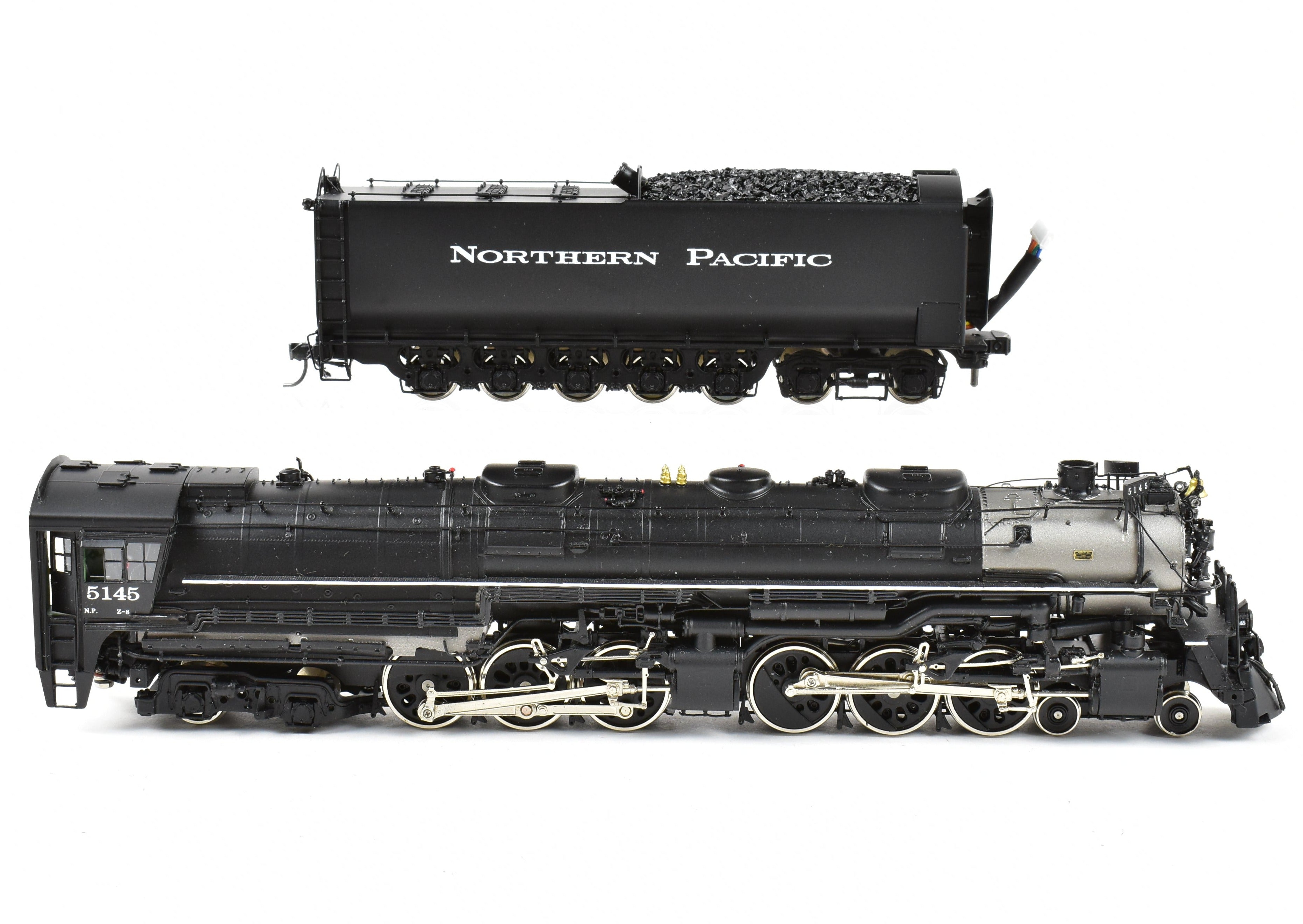 HO Scale Brass Sunset Models Northern Pacific Z - 8 4 - 6 - 6 - 4 Challenger #5145 with DCC & Sound