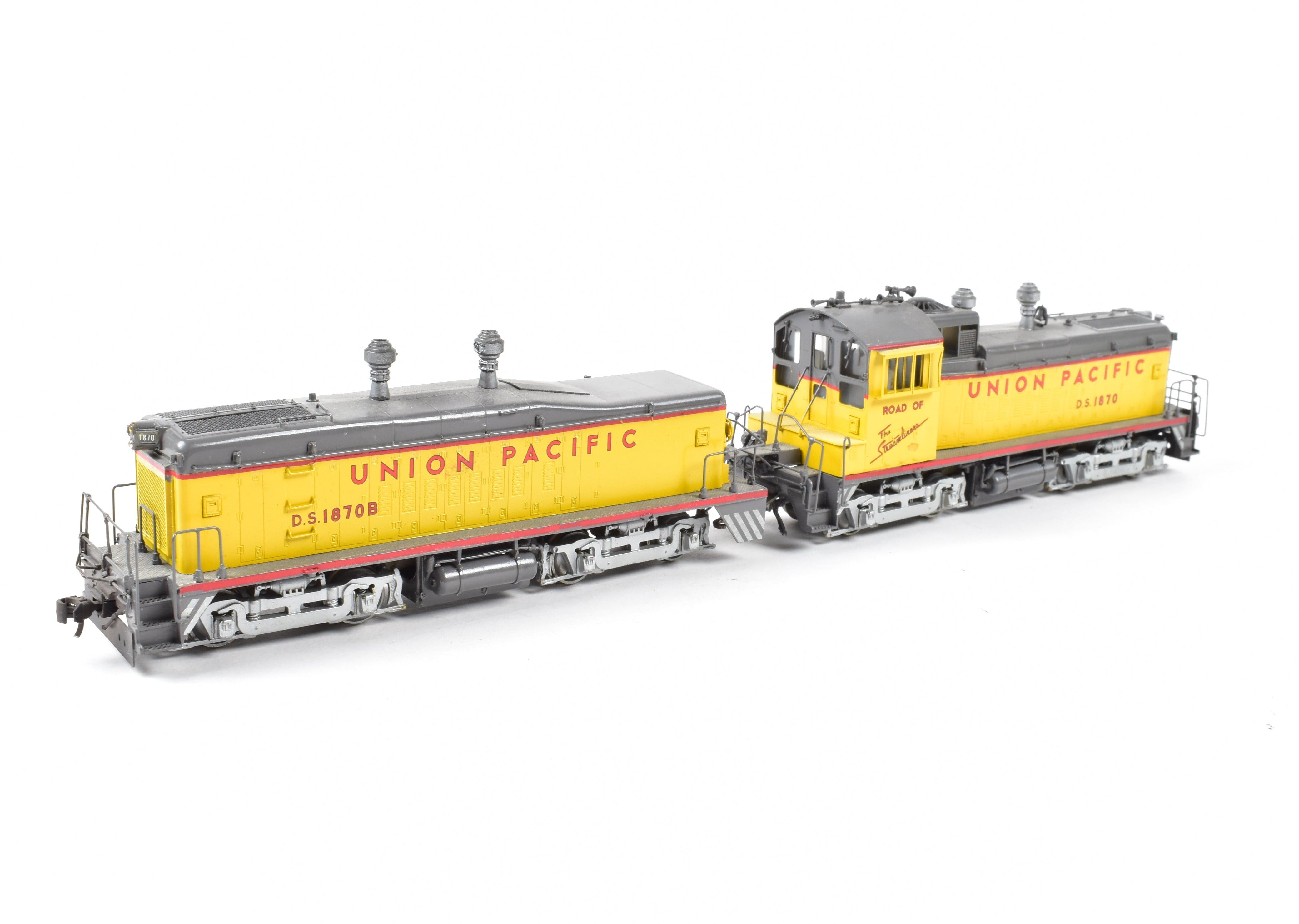 HO Scale Brass Union Pacific TR - 5 Cow/Calf Set Model by Overland Models, Inc. (OMI) for Cajon Pass Helper