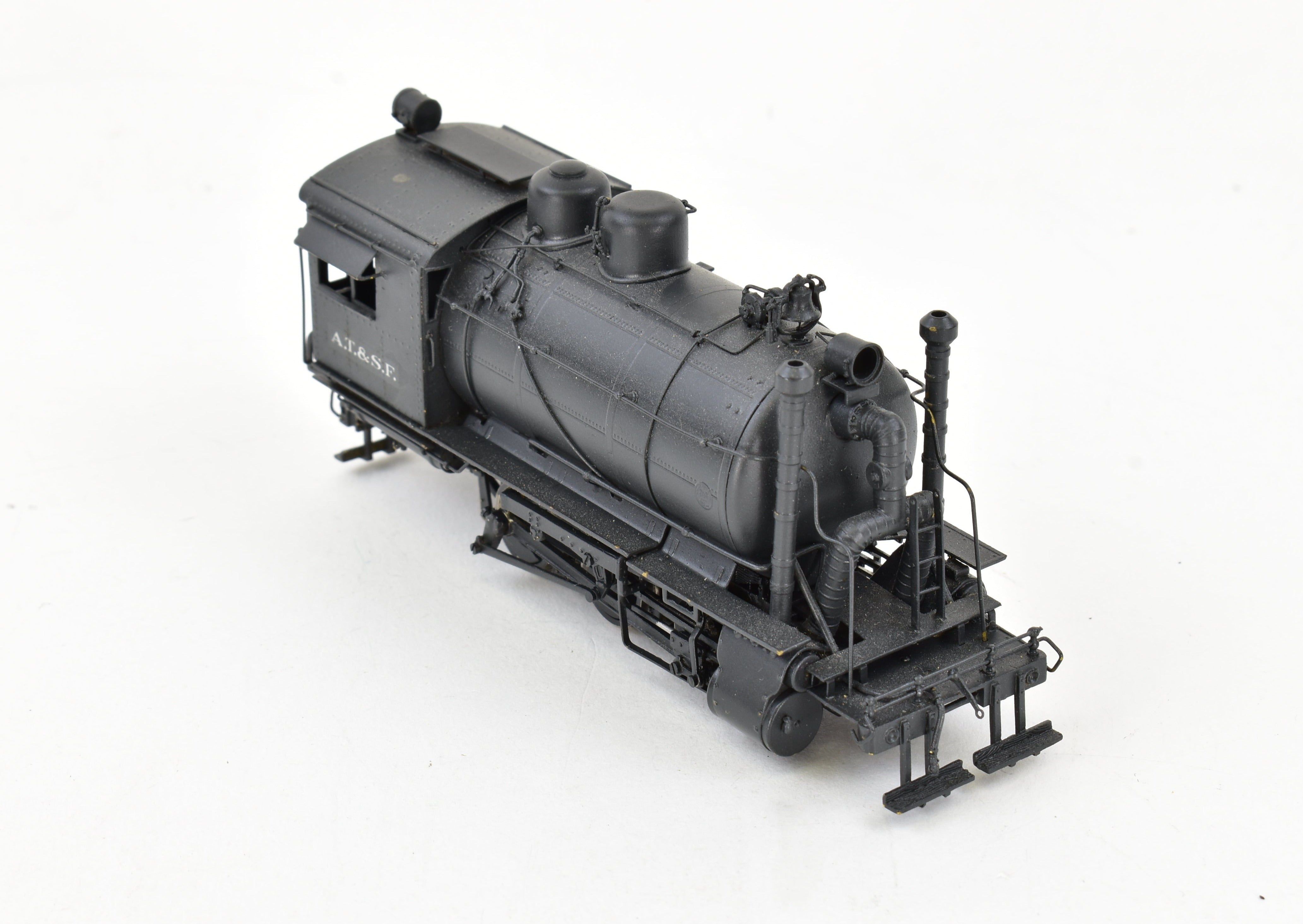 HO Scale Brass Model Train - Westside Model Co. ATSF - Santa Fe 0-6-0T Fireless Cooker #2299 with Custom Painted Finish