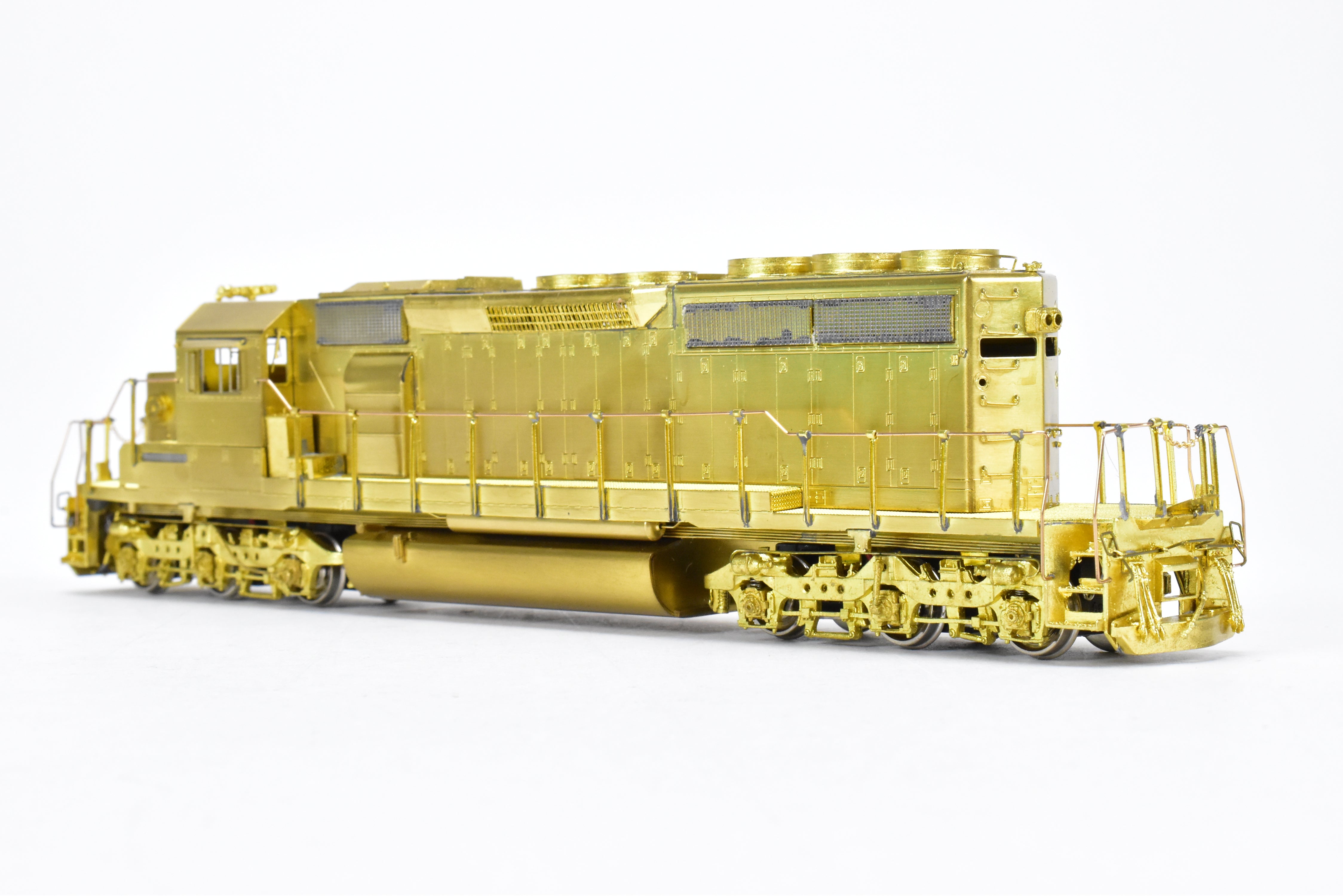HO Scale Brass Model Trains by Overland Models Inc. - Baltimore & Ohio EMD SD40 - 2 Locomotives Nos. 7600 - 7619 with Extended - Range Dynamic Brakes and Late - style Radiator Screens