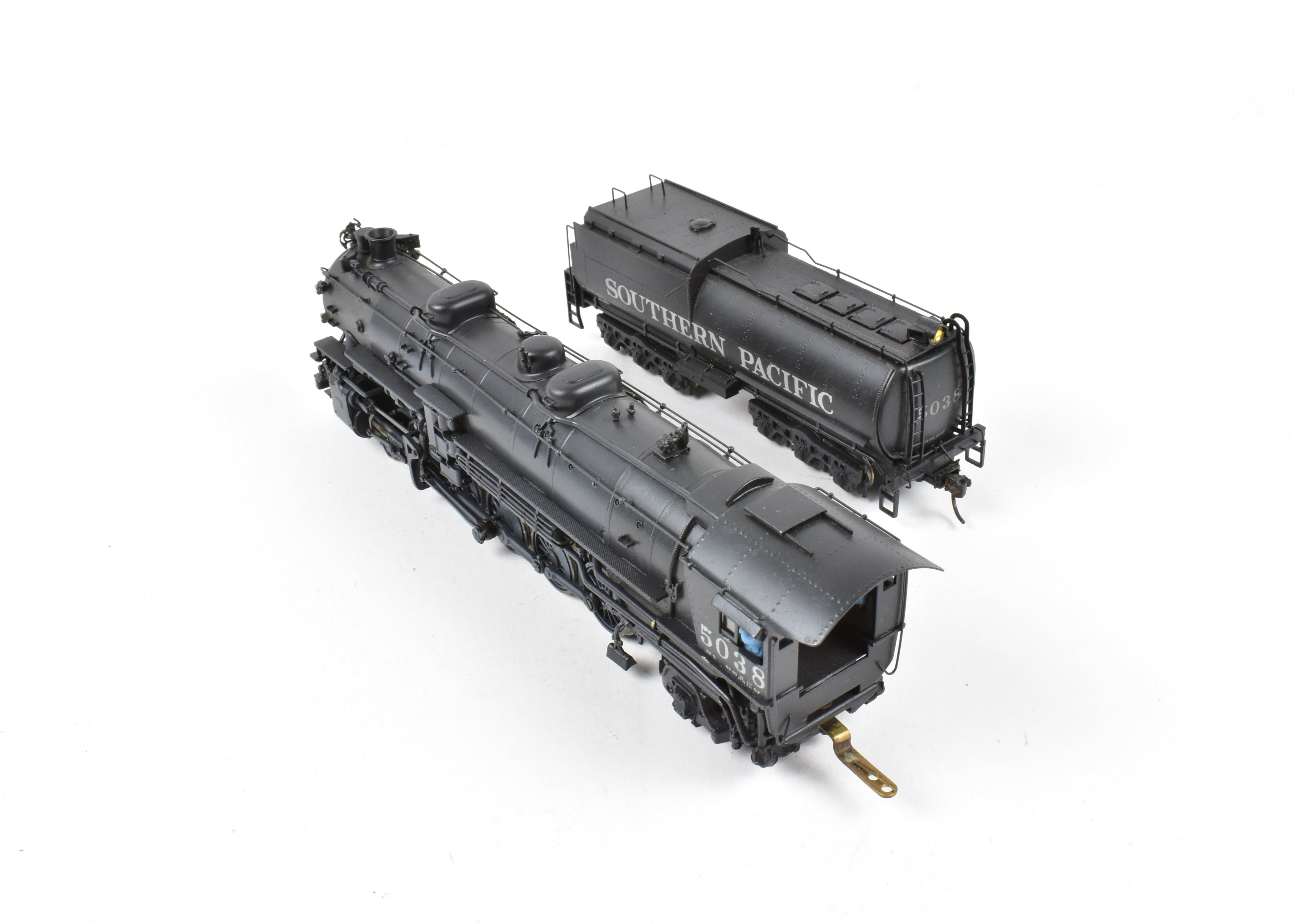 HO Scale Brass Westside Model Co. Southern Pacific SP-2 4-10-2 Custom Painted Steam Locomotive Model No. 5038 for Railroad Enthusiasts
