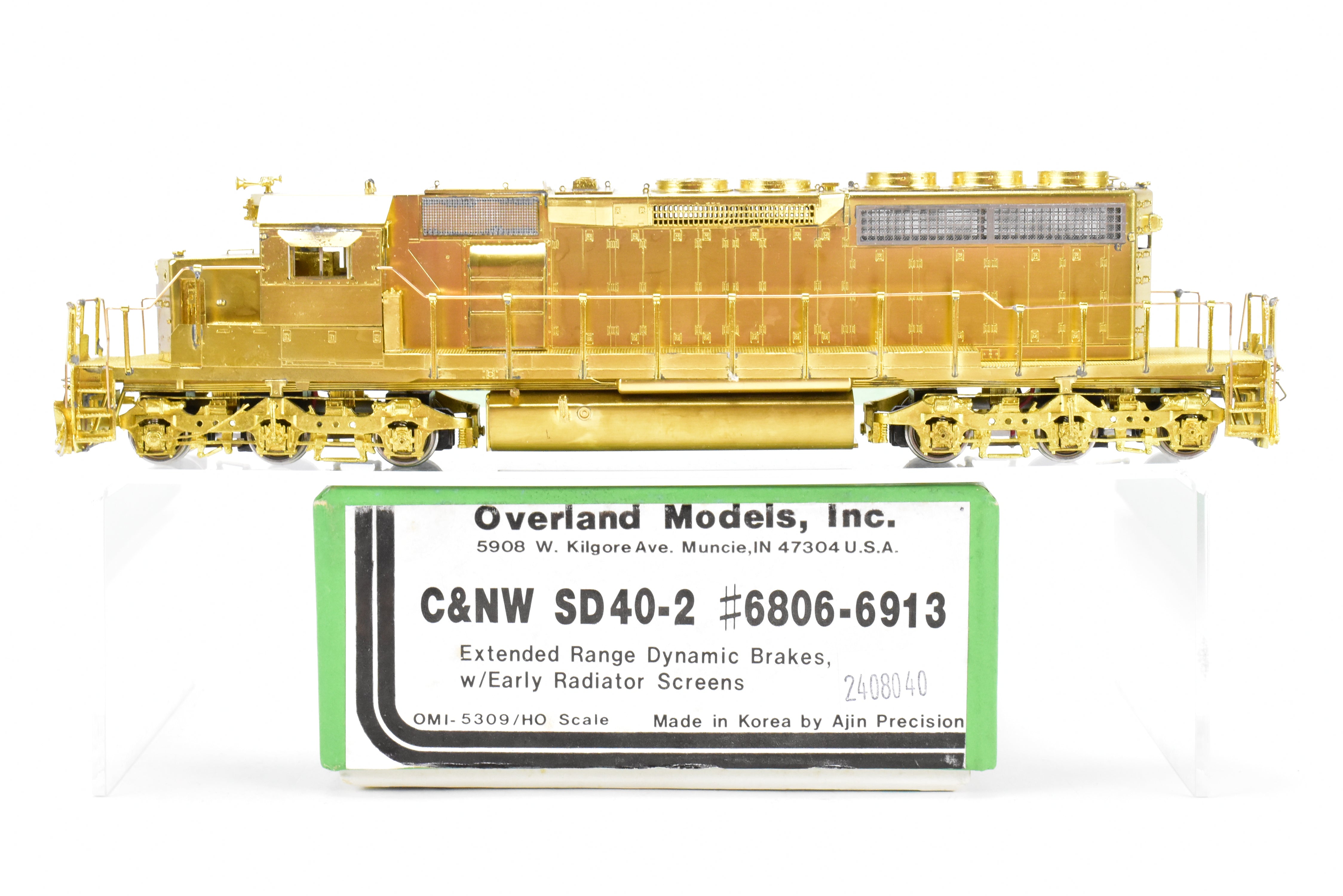 HO Brass OMI C&NW EMD SD40-2 Locomotives #6806 - 6913 by Overland Models