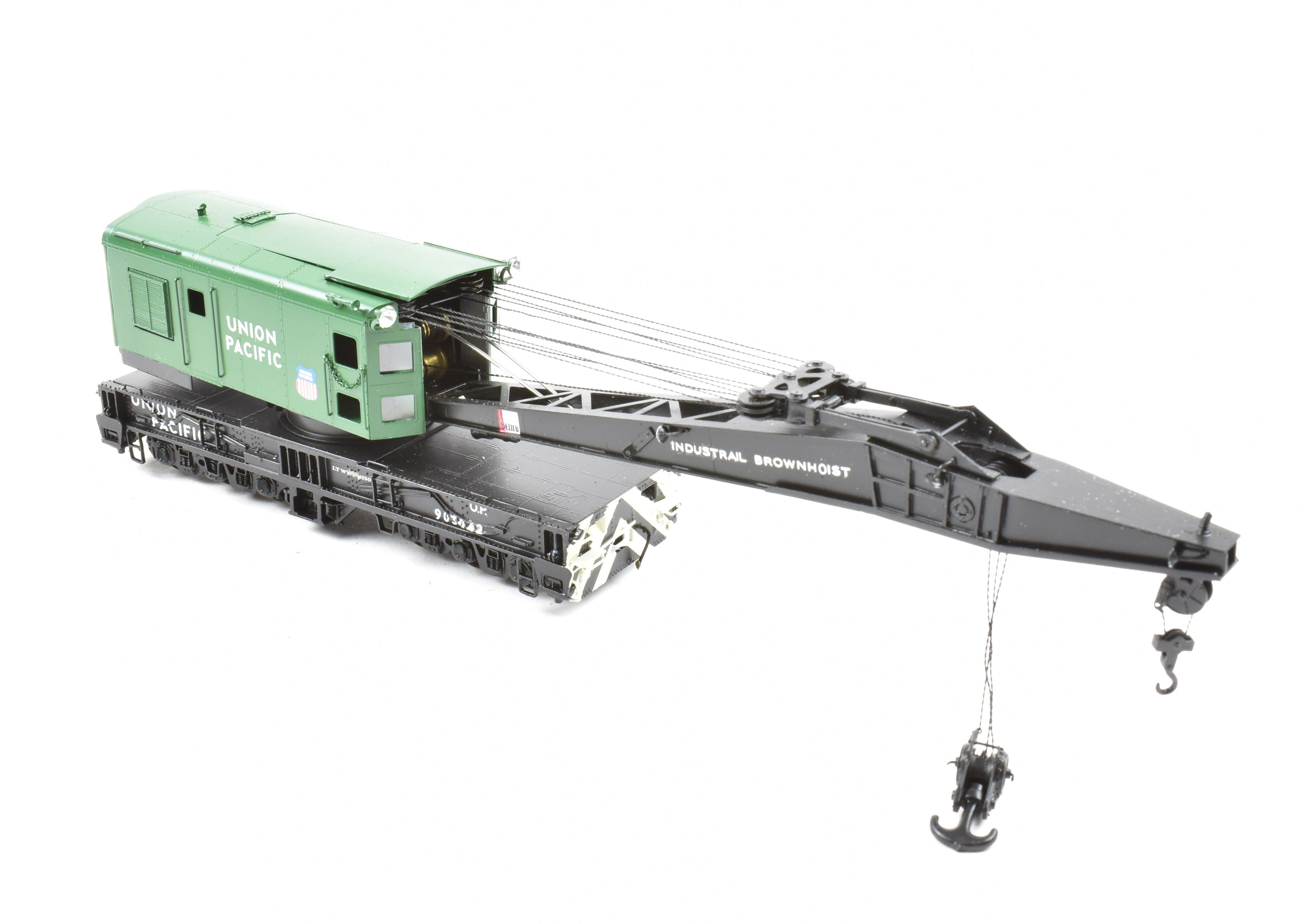 HO Brass OMI Union Pacific 200-Ton Crane Custom Painted by Overland Models