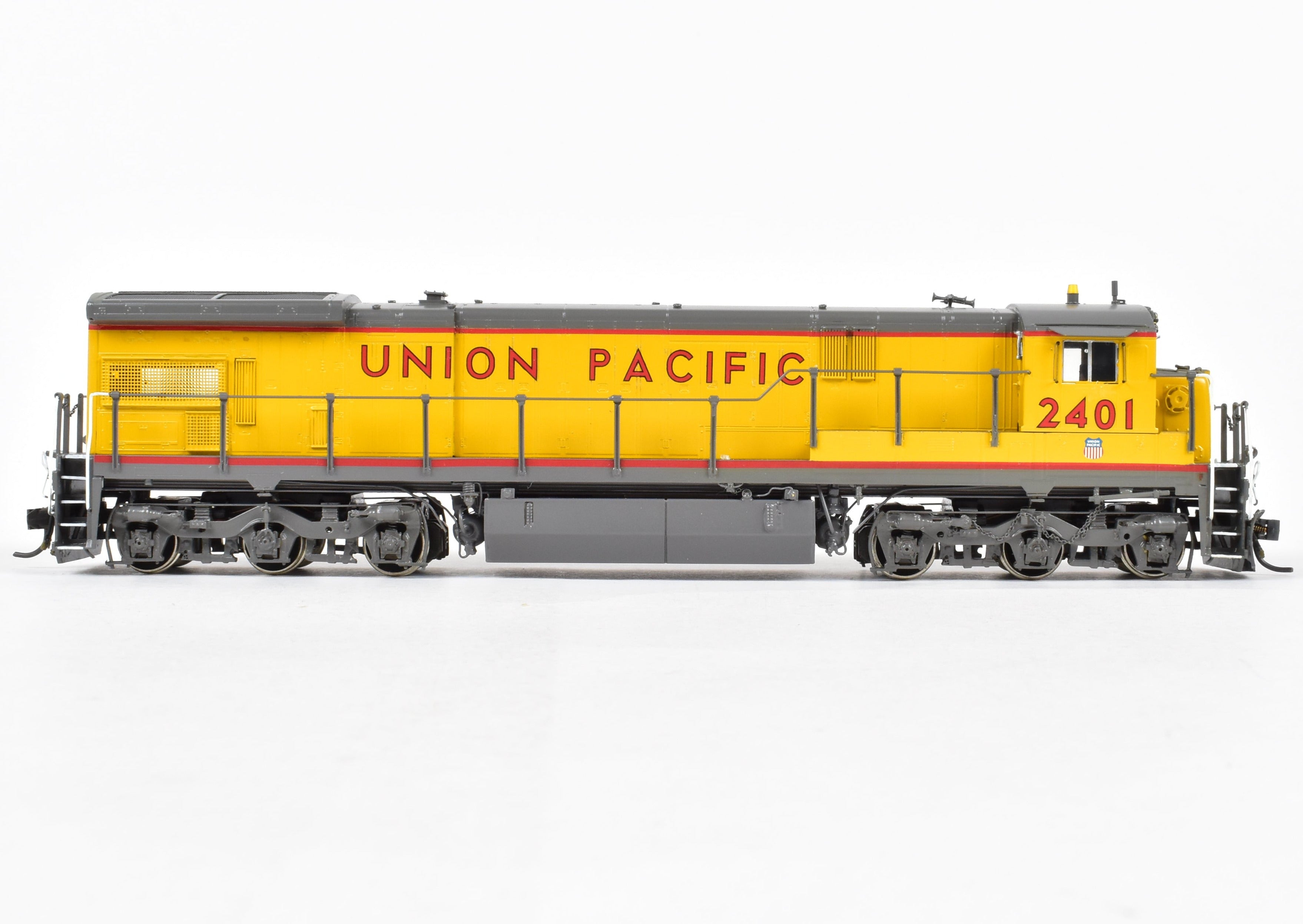 HO Brass OMI Union Pacific GE C30 - 7 FP 1990s Era Factory - Painted No. 2401 Model
