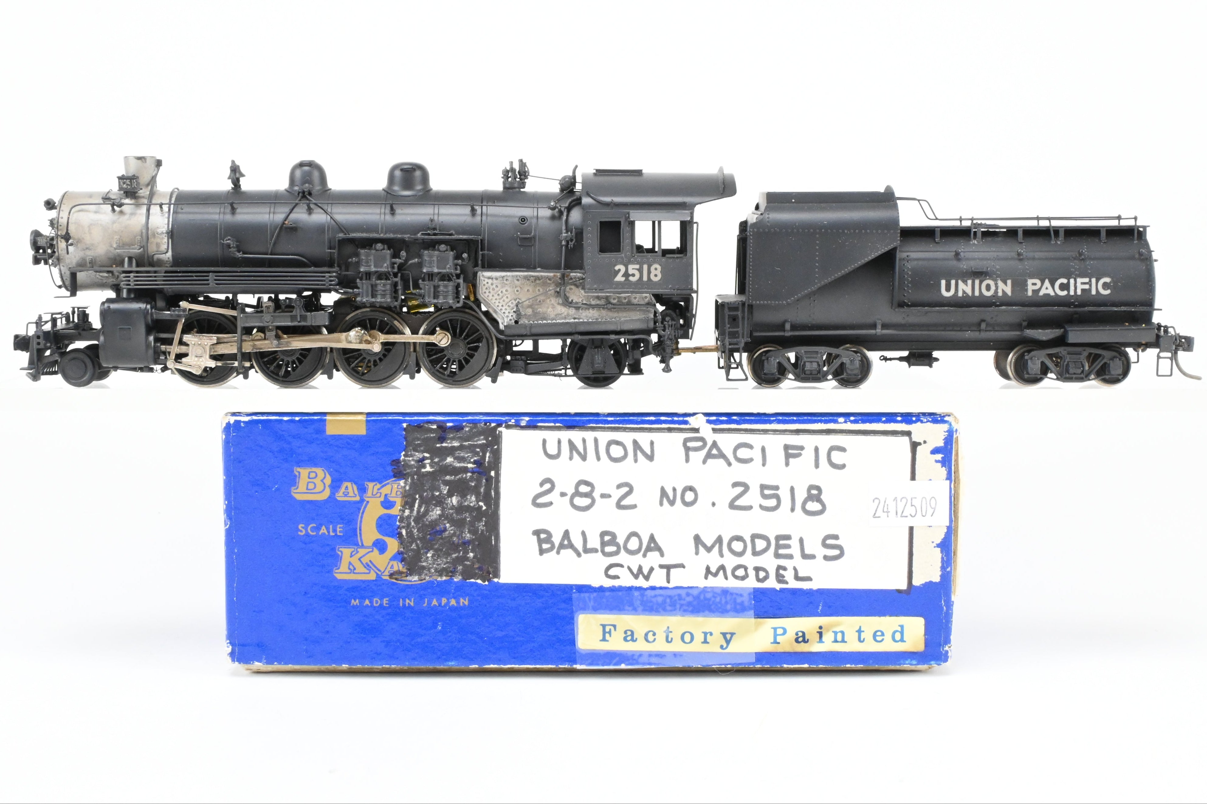 Custom-Detailed HO Brass Balboa Union Pacific 2-8-2 MK-7 No. 2518 by Joe G. Collias