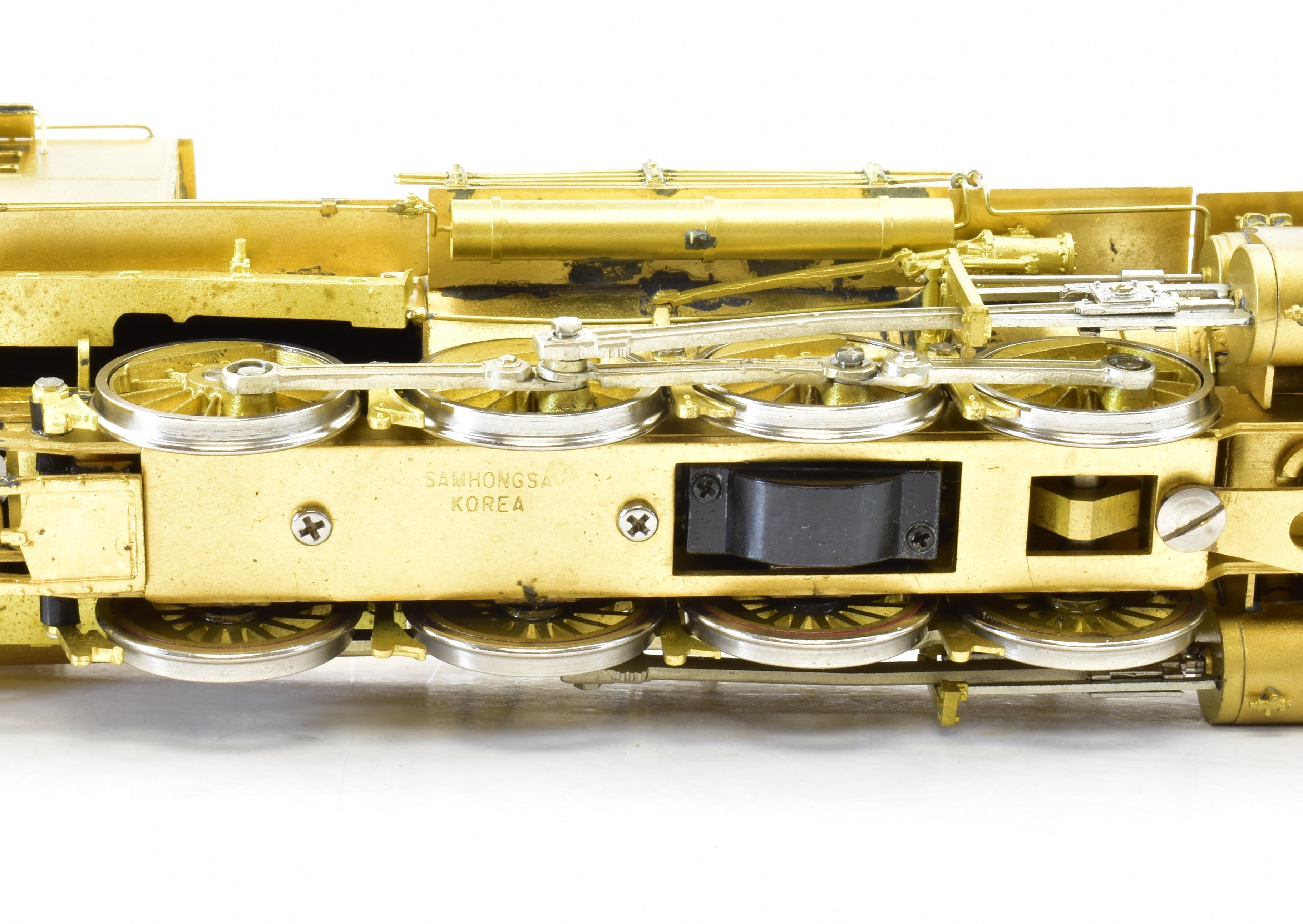 HO Scale Brass Model Train Engine - W&R Enterprises NP Northern Pacific Y - 2 2 - 8 - 0 Steam Locomotive