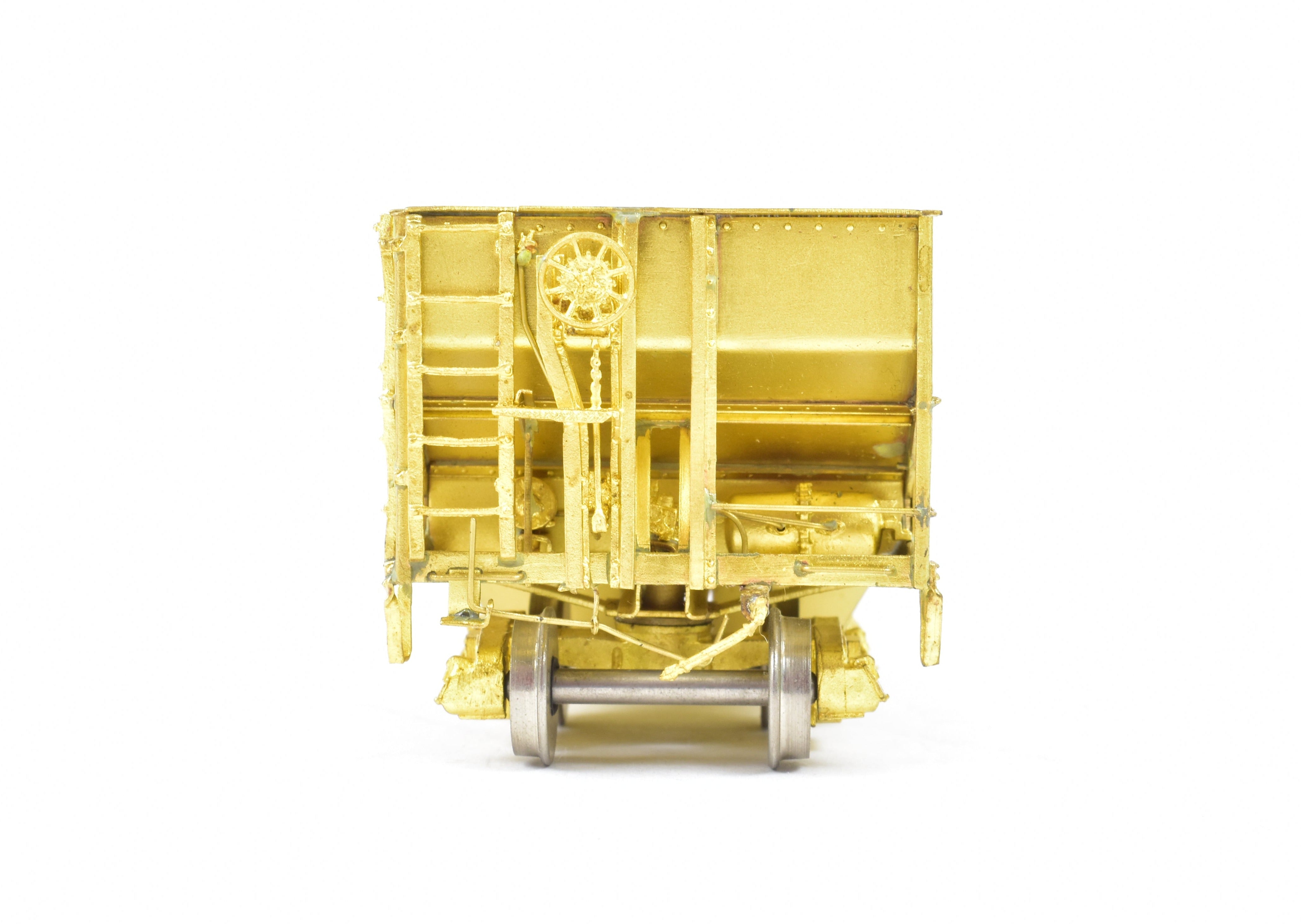 HO Scale Brass Western Maryland 55-Ton 2-Bay Hopper Car Model by Overland Models, Inc. (OMI)