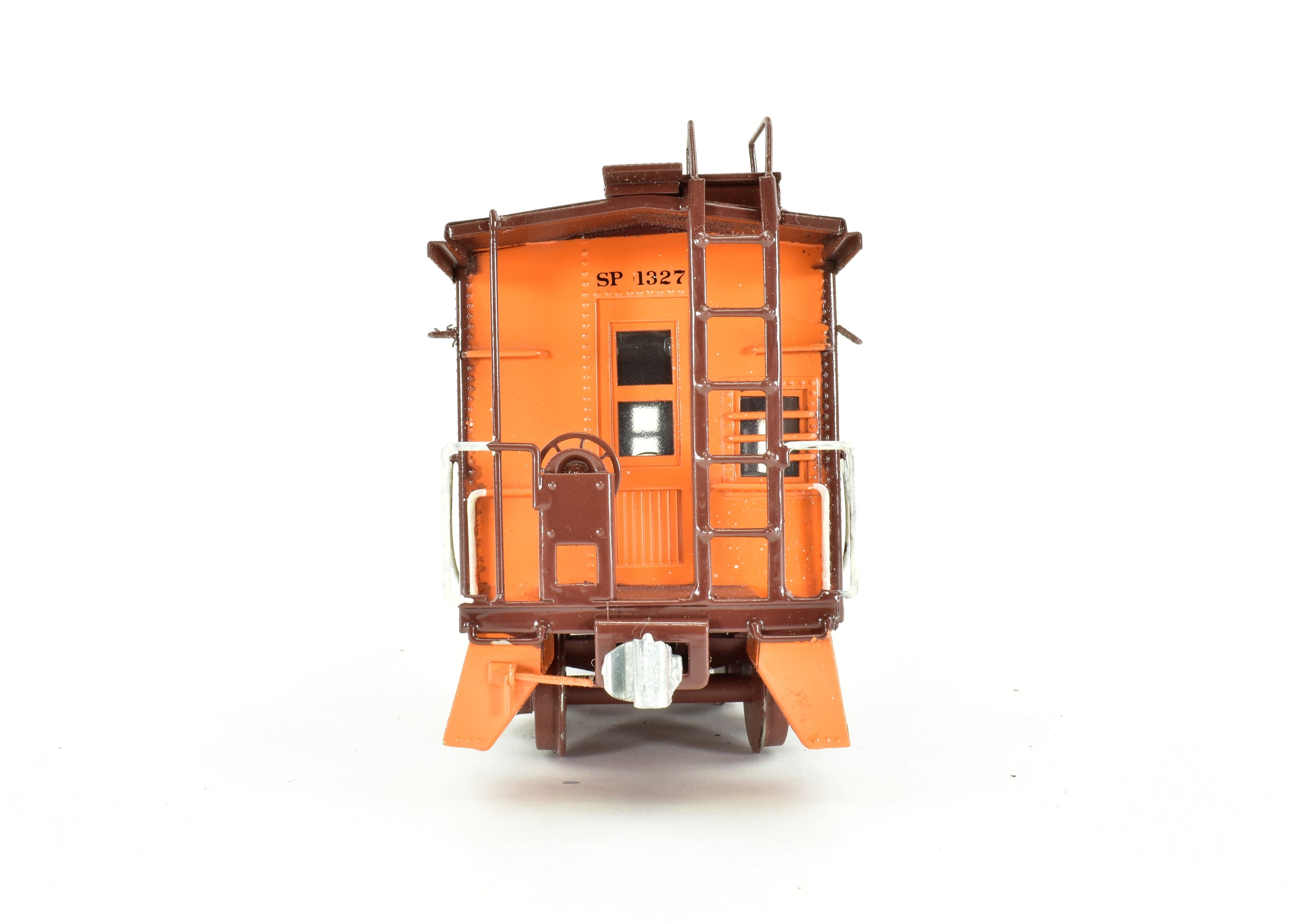 O Scale 1:48 Custom Painted Southern Pacific Bay Window Caboose Model by Max Gray in Brass with CON Max Gray SP Design - No Original Box