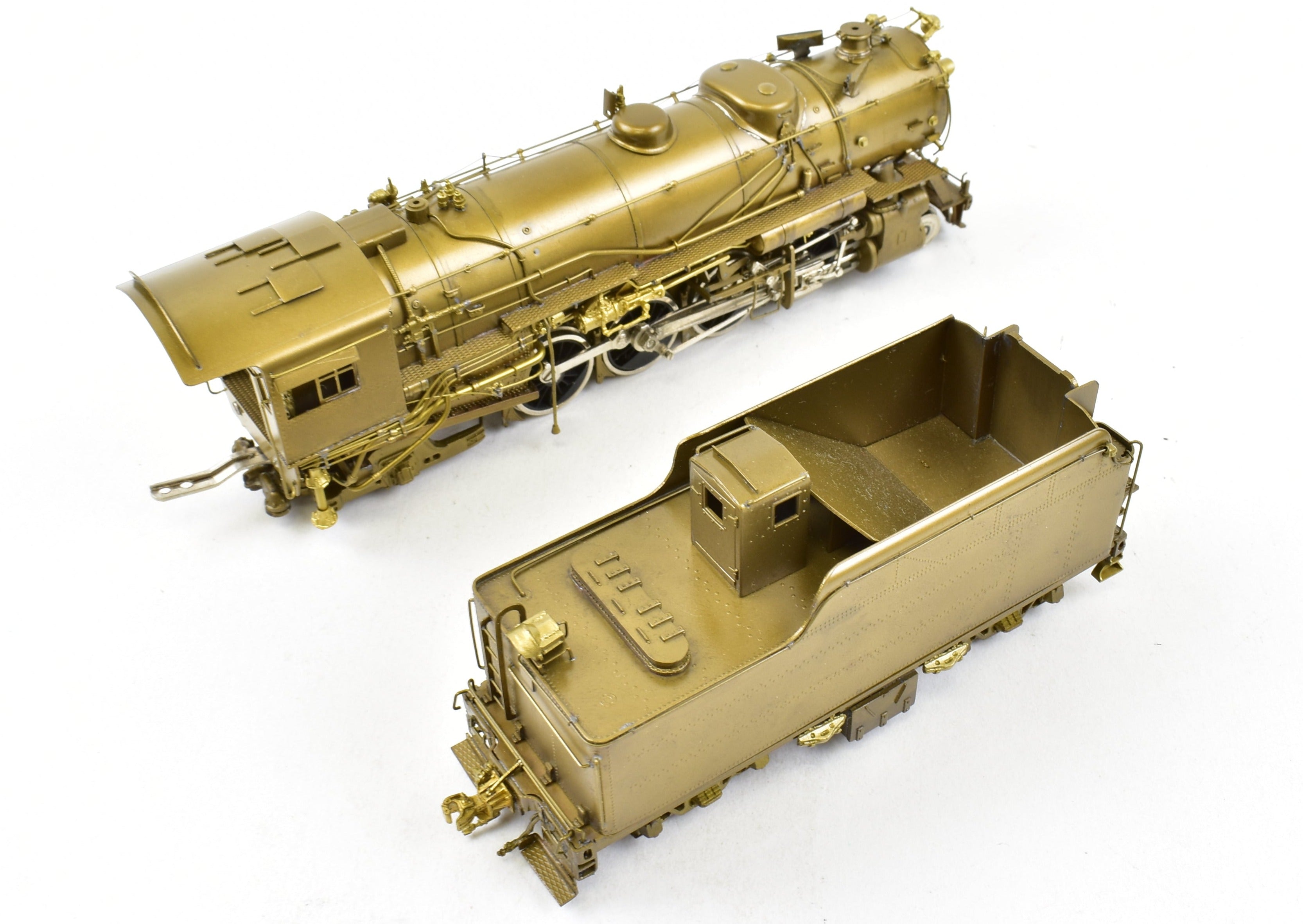 HO Scale Brass Hallmark Models Missouri Pacific 1400 Series 2-8-2 Mikado Steam Locomotive Model