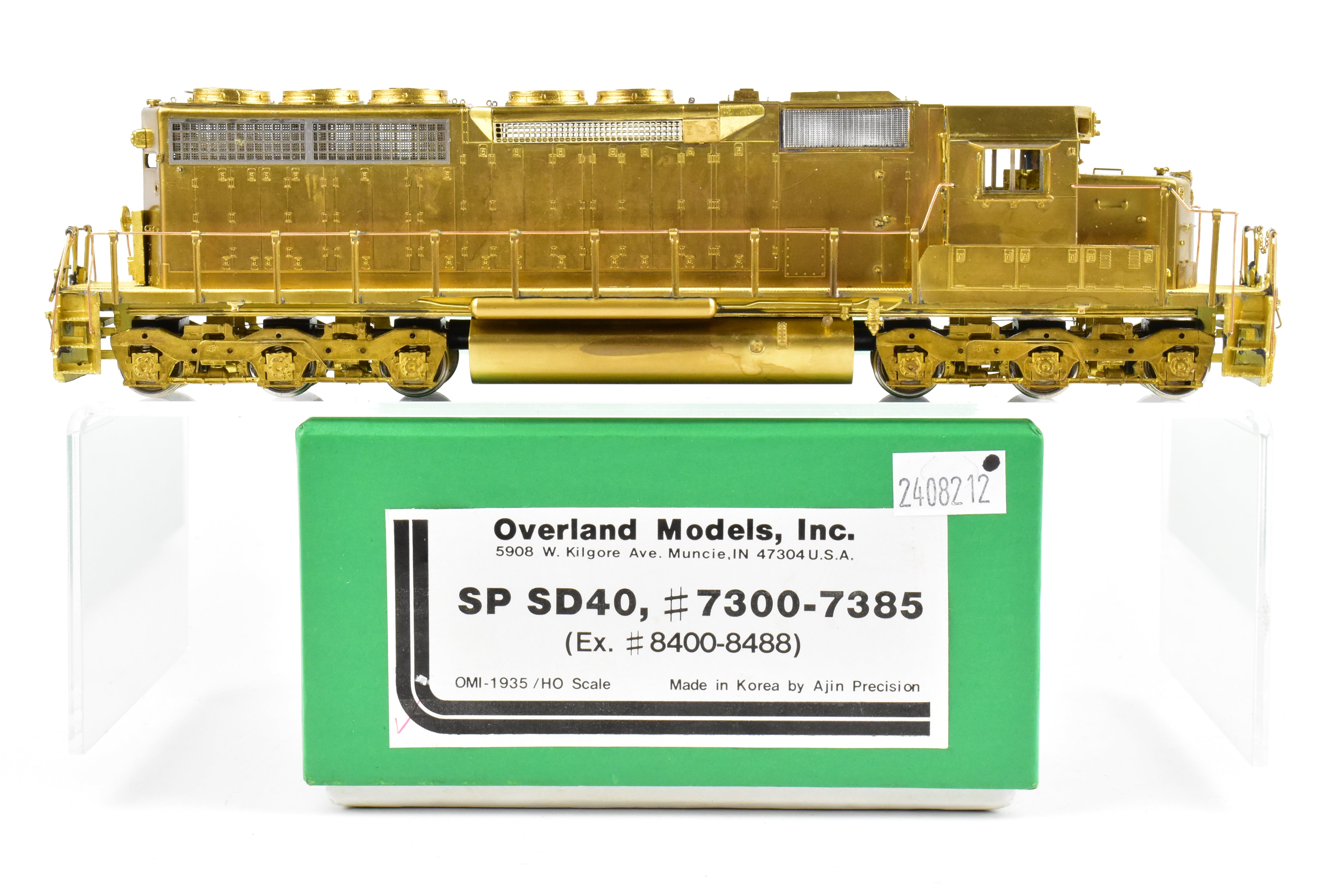 HO Scale Brass SP EMD SD40 #7300 - 7385 (ex 8400 - 8488) by Overland Models