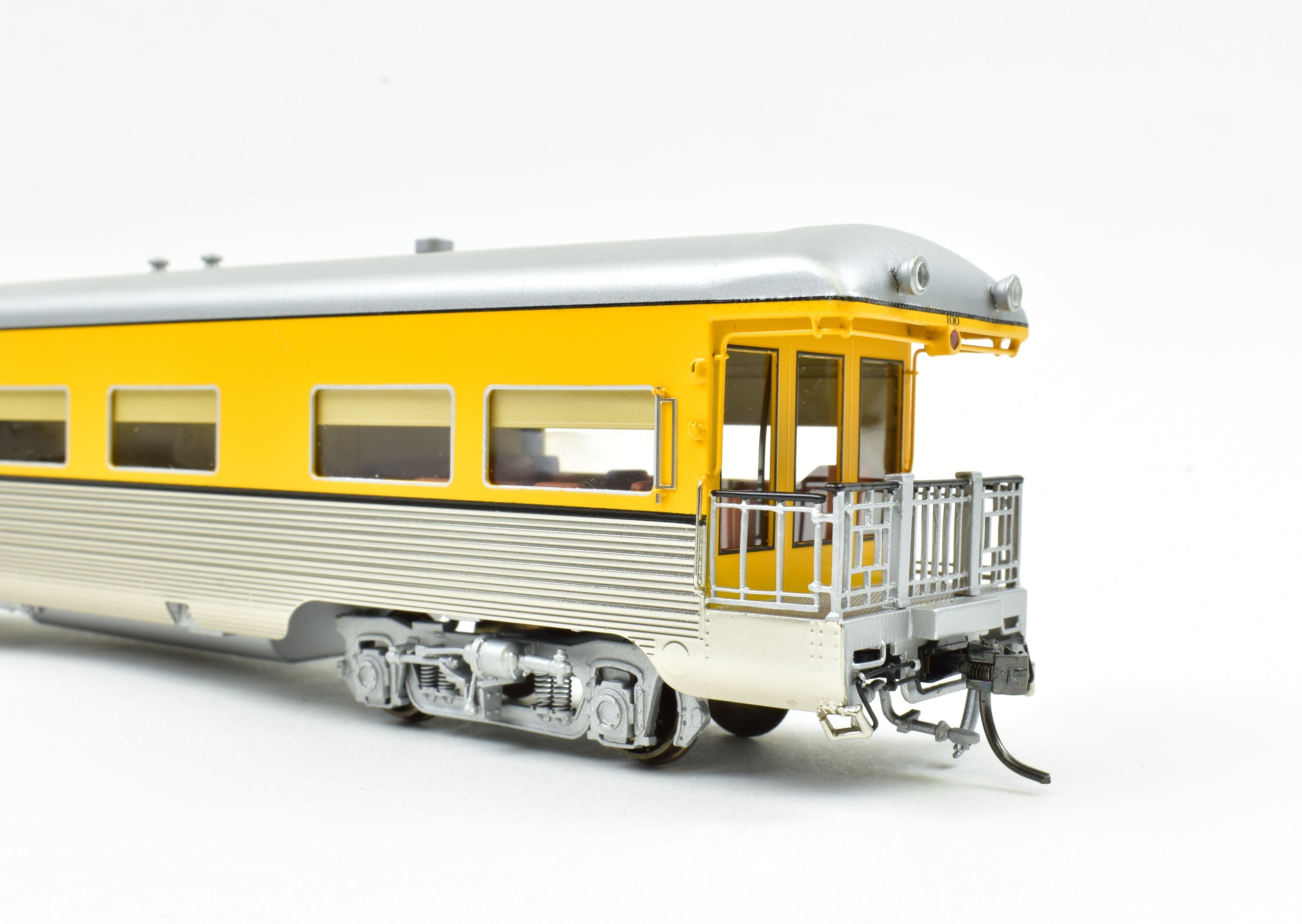HO Scale Brass Colorado Division Point Denver & Rio Grande Western Lightweight Business Car Wilson McCarthy Factory Painted Model Train