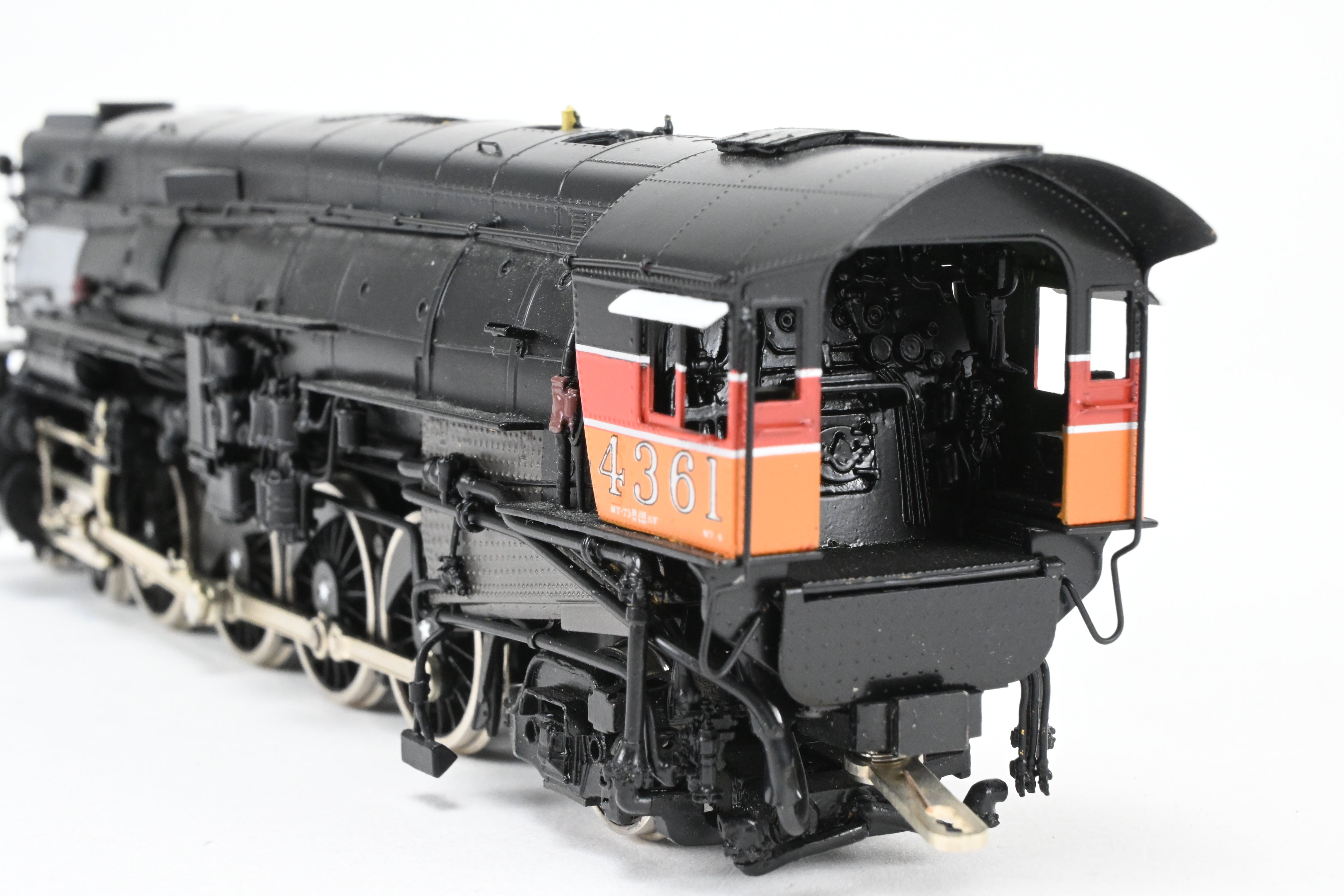 High - Quality HO Scale Brass CON Key Imports Southern Pacific MT - 4 4 - 8 - 2 Semi - Streamlined Mountain Steam Locomotive Model FP in Partial Daylight Scheme, Number #4361