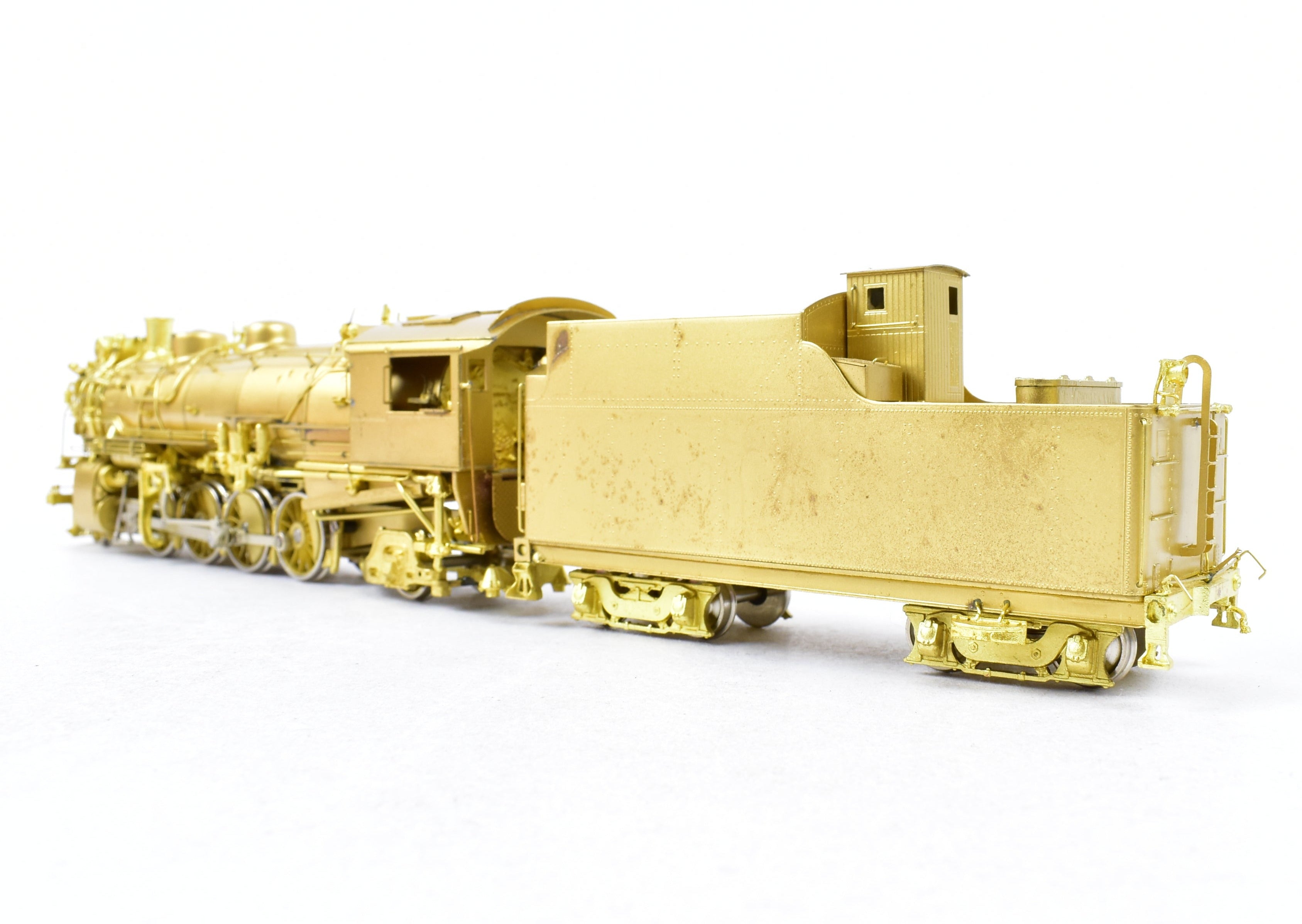 HO Scale Brass Key Imports Classic Northern Pacific W - 5 1846 Class 2 - 8 - 2 Mikado Locomotive