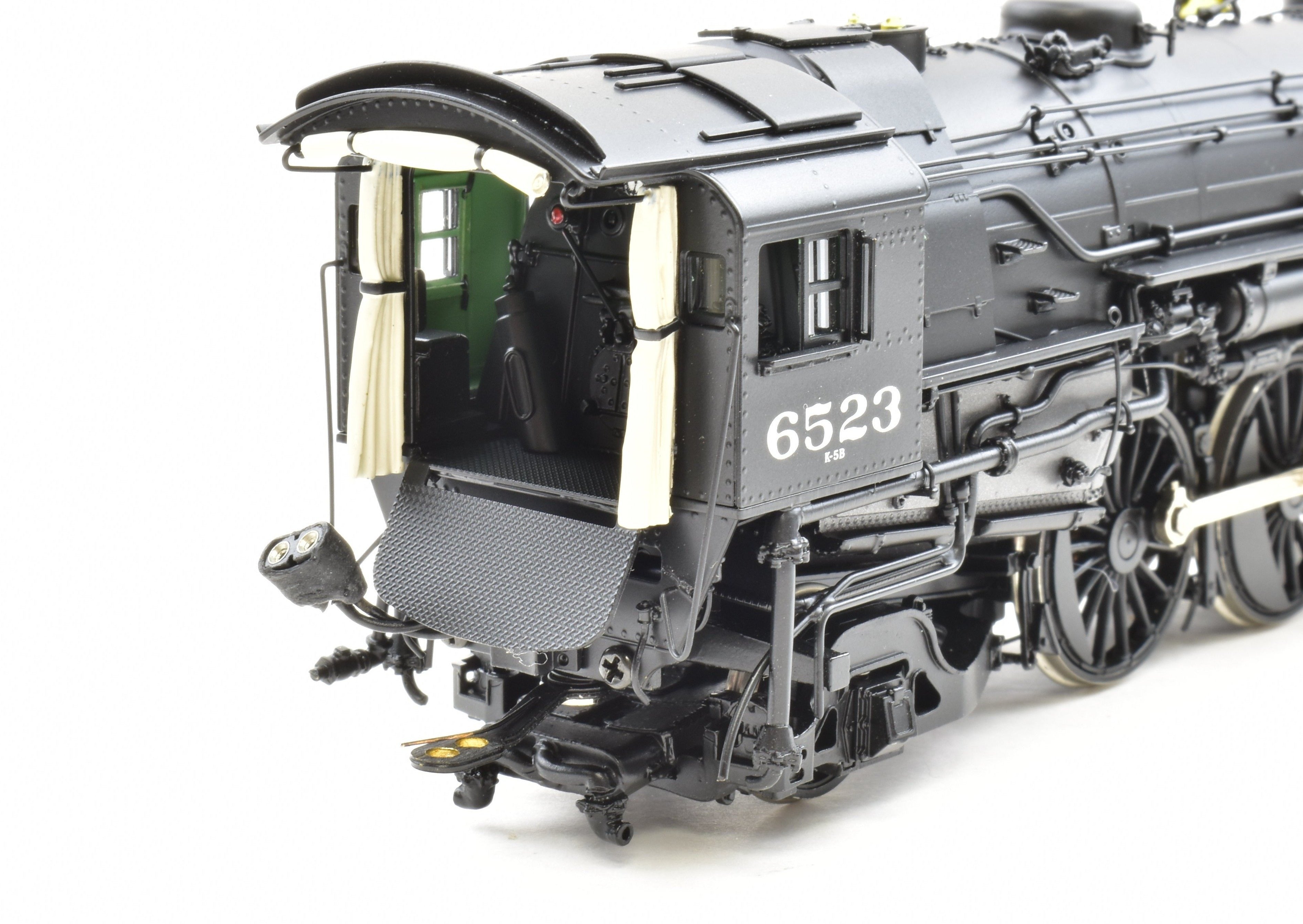 HO Brass Key Imports NYC Big 4 K - 5b 4 - 6 - 2 Pacific Factory - Painted Locomotive #6523