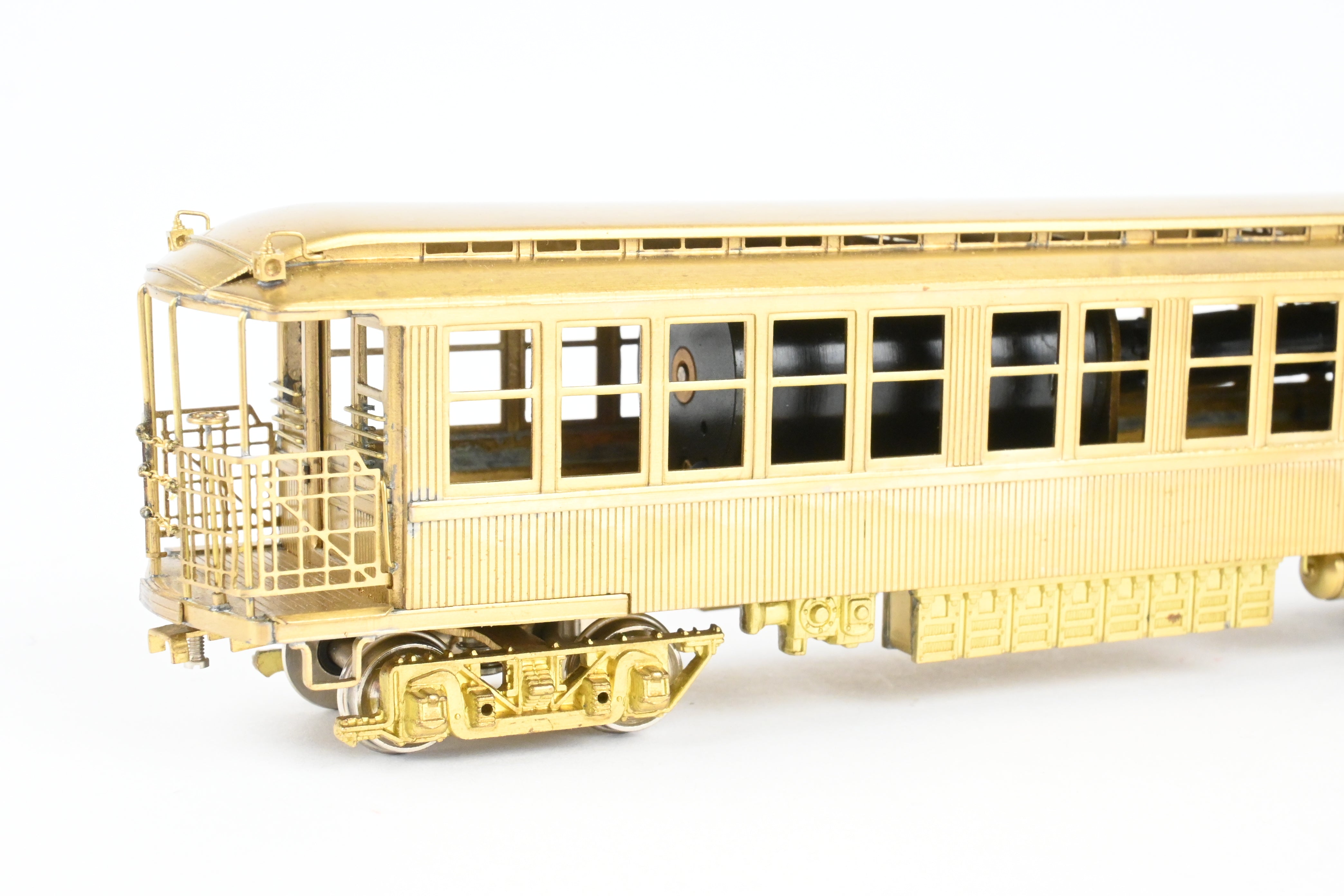 1981 HO Brass WP Car Corp. BRT/BTU Powered & Unpowered Train Cars, C-7 Excellent
