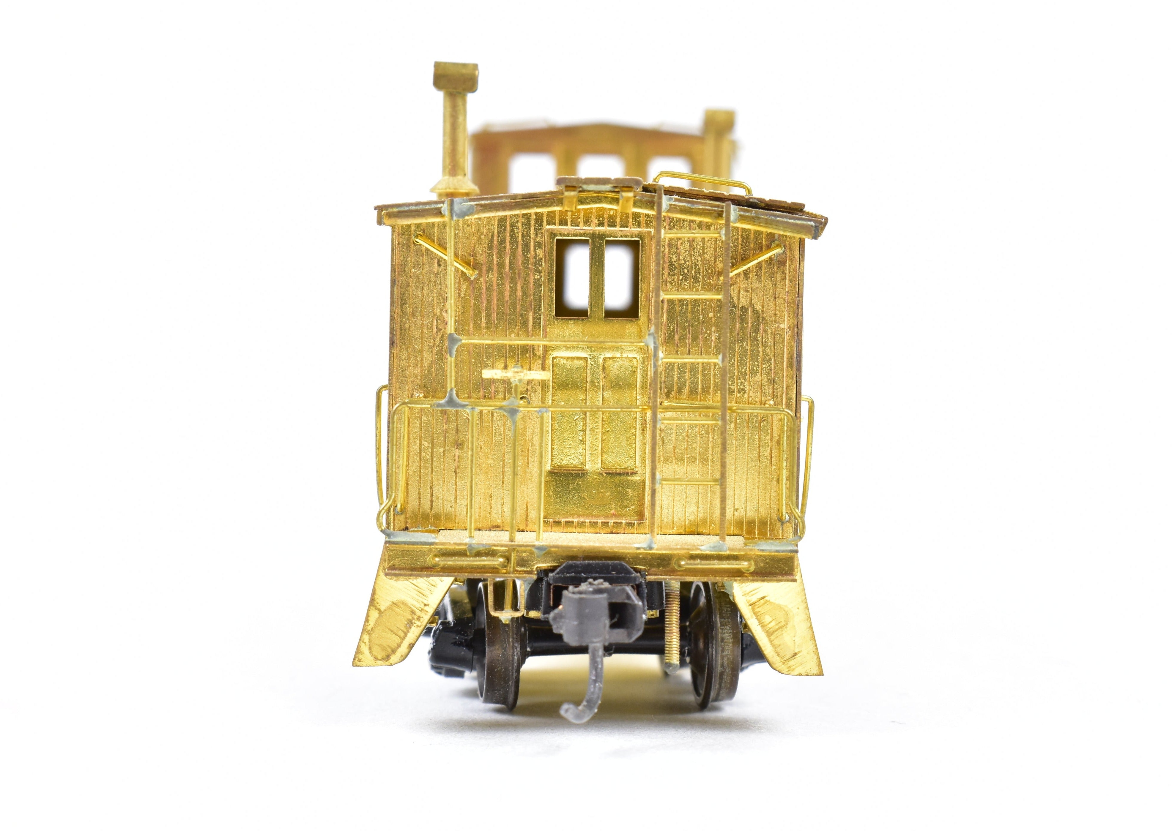 HO Scale Brass Caboose - Hallmark Models' Cotton Belt 2300 Class