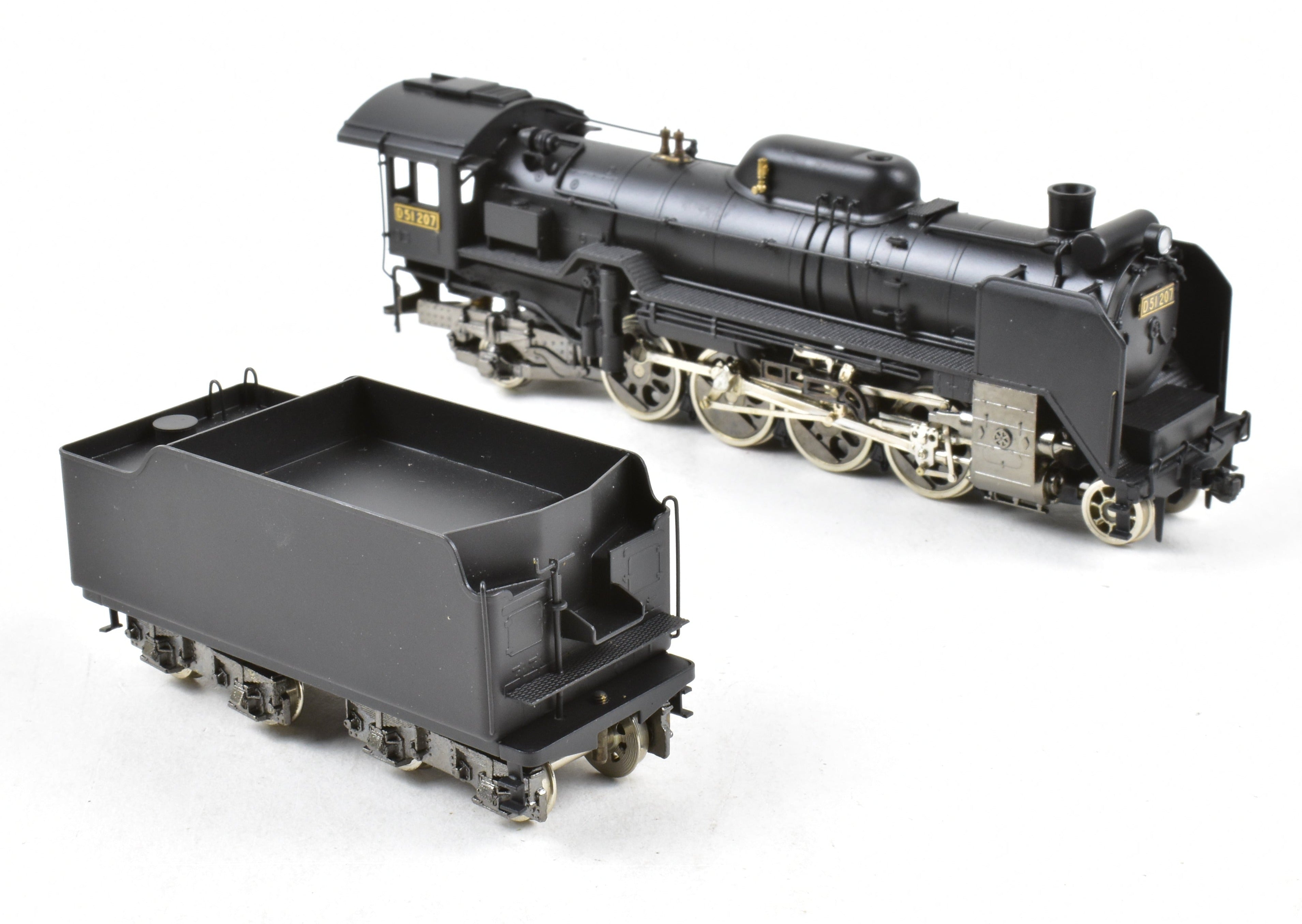 1/80 J-Scale Brass KTM Katsumi JNR D51 2-8-2 FP Model Train