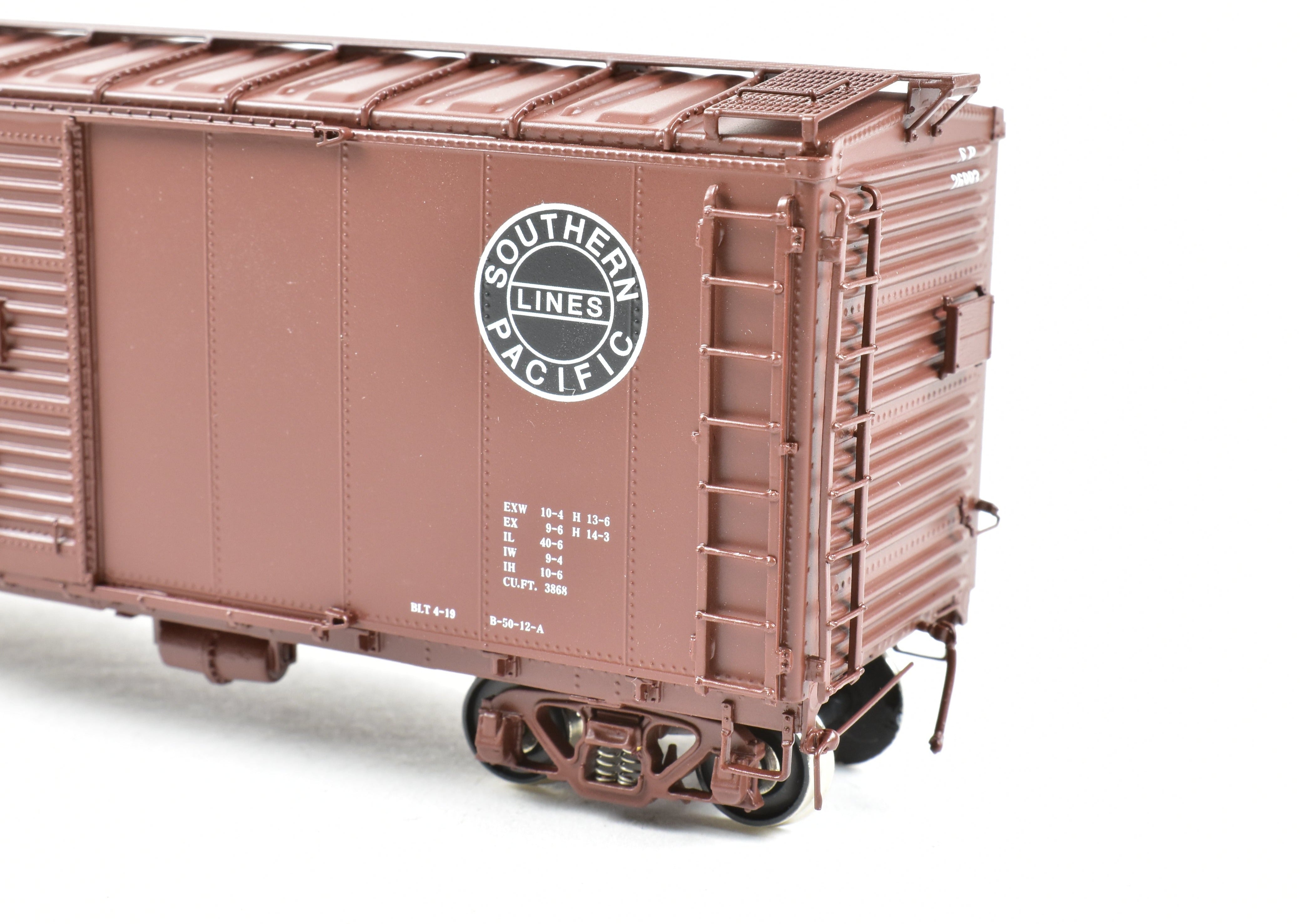 2001 HO Brass Southern Pacific Class B - 50 - 12 - A Box Car Model No. 26993