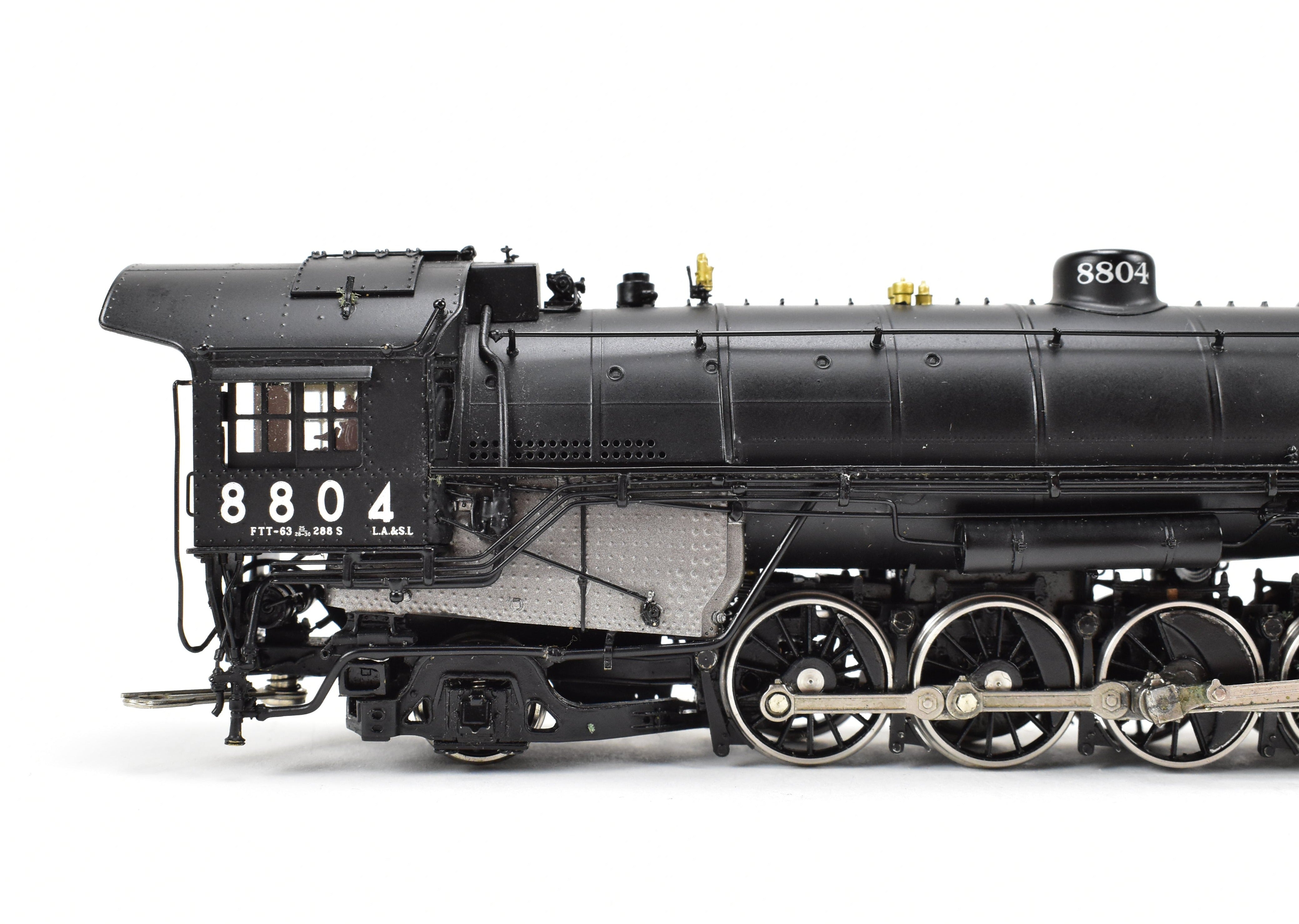 HO Scale Brass Precision Scale Co. Union Pacific Class 4 - 10 - 2 Three - Cylinder Freight/Passenger Model Train #8804 in As - Is Condition