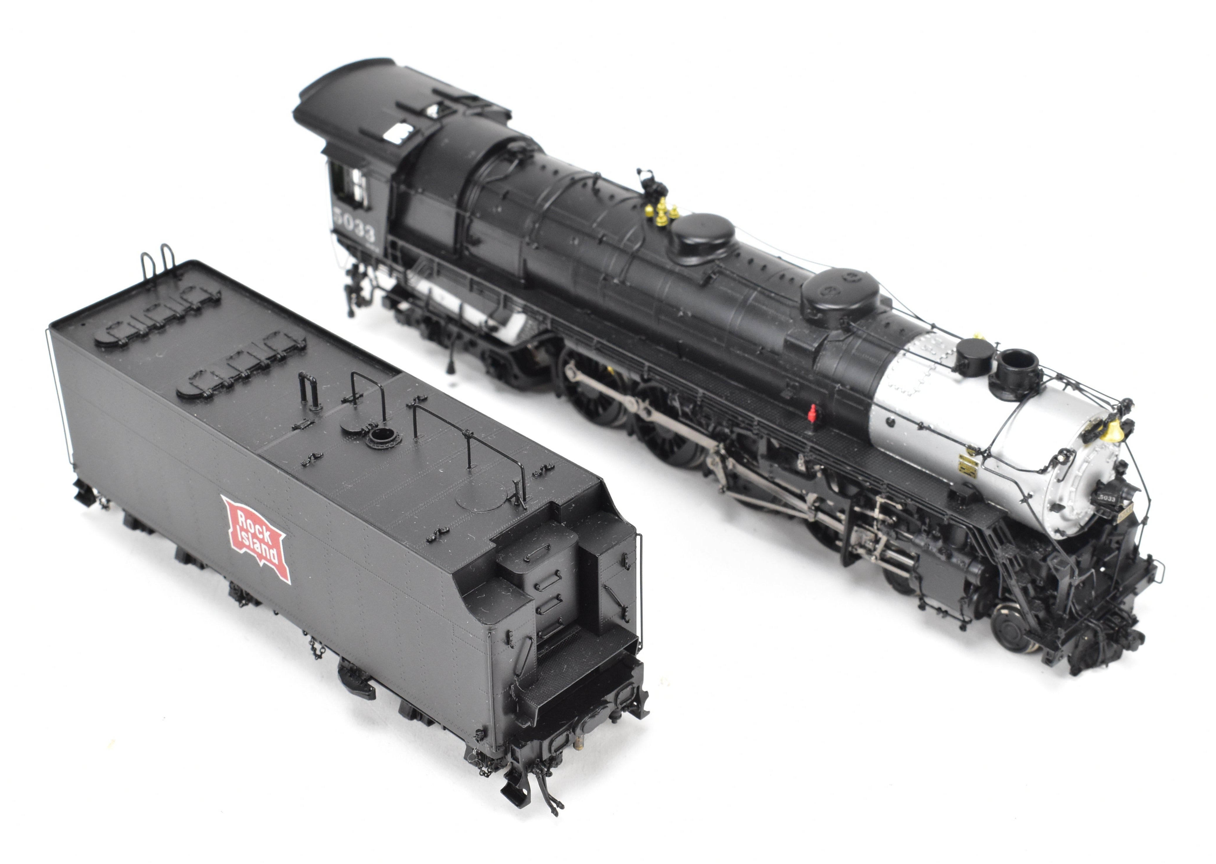 HO Scale Brass DVP Rock Island R-67 4-8-4 FP #5033 Oil Tender Model