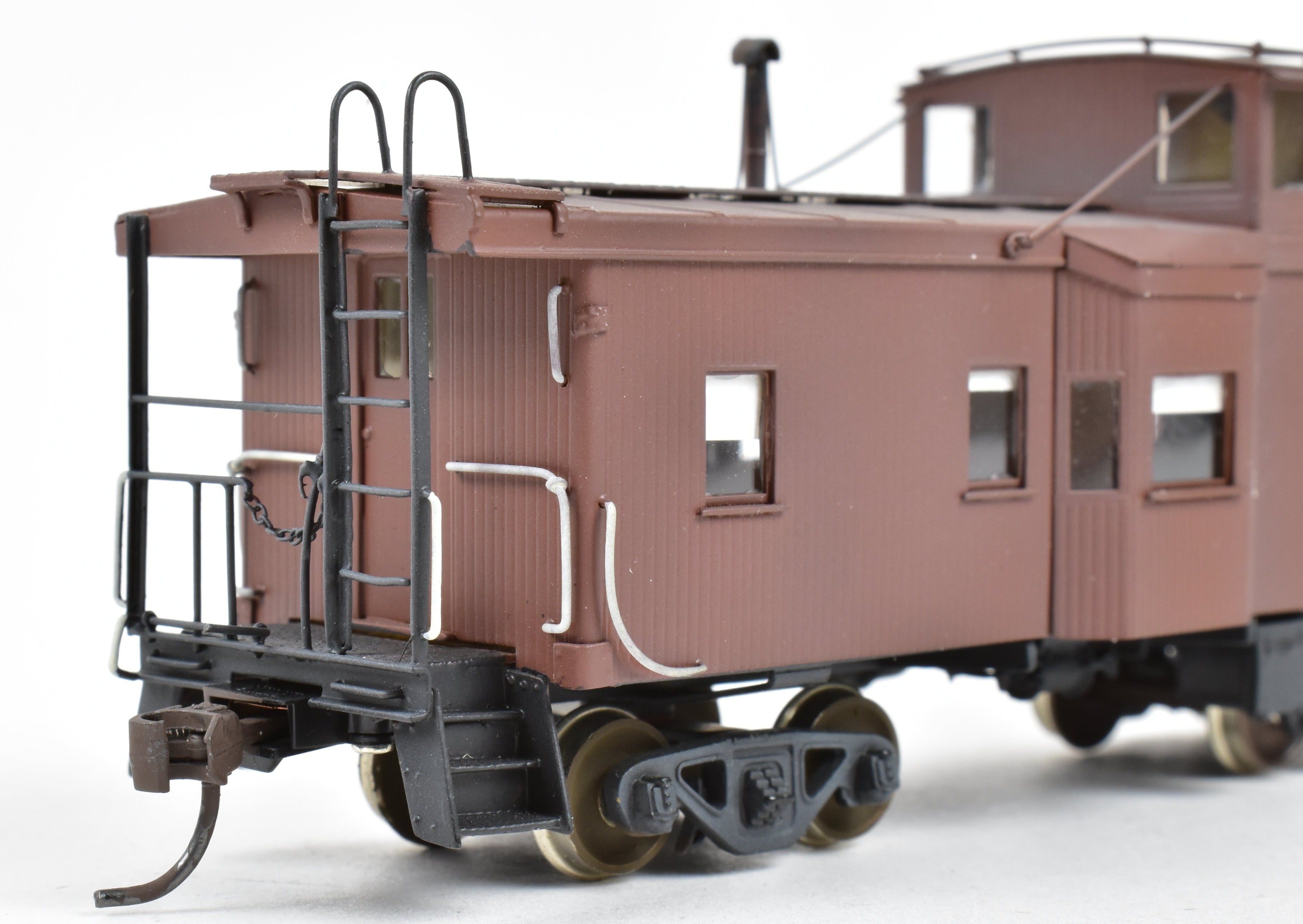 HO Scale Brass Missouri Pacific Cupola & Bay Window Caboose CP No. 986 by Overland Models, Inc. (OMI)