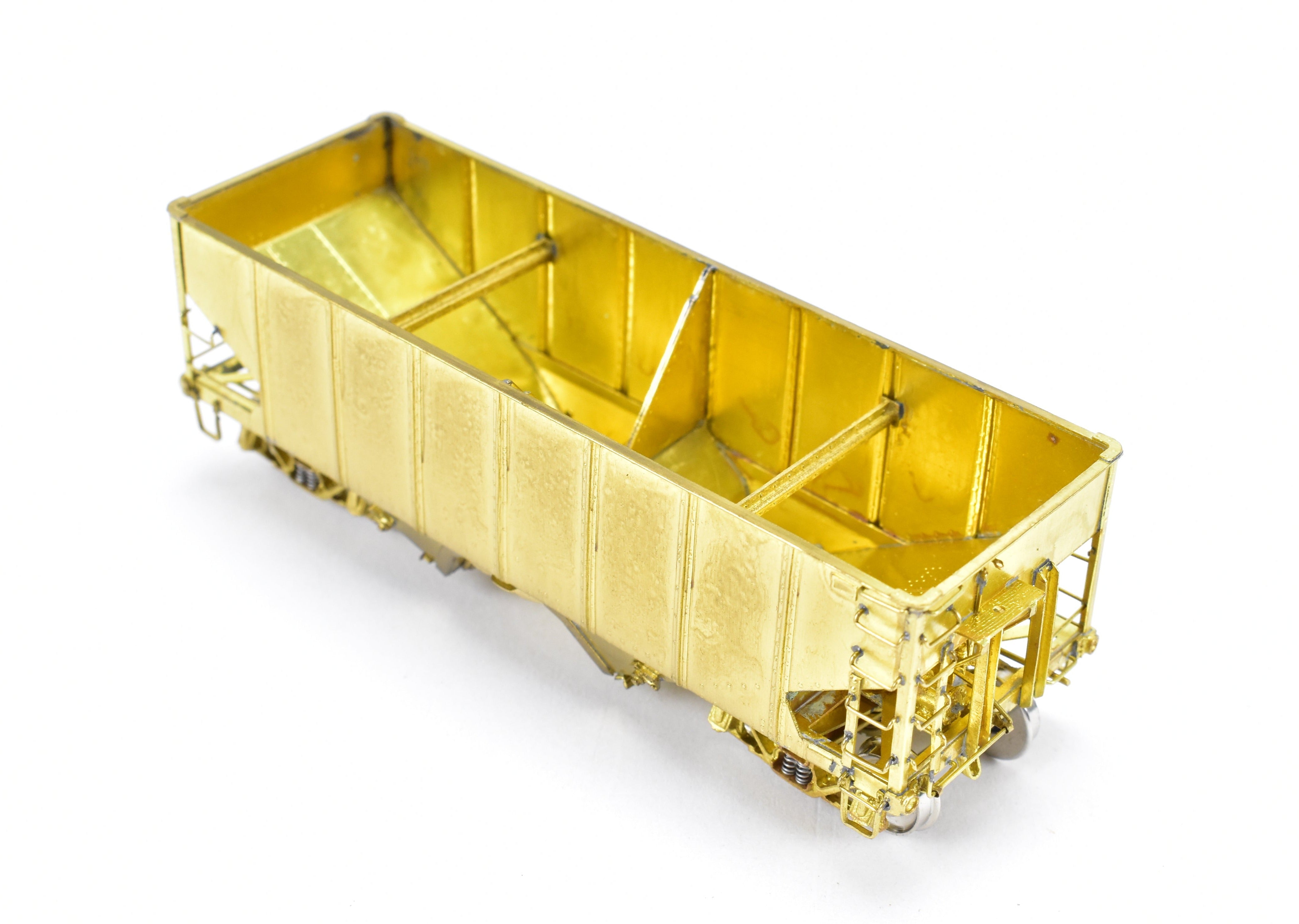 HO Brass OMI - Overland Models' Modified USRA 2-Bay Hopper Cars