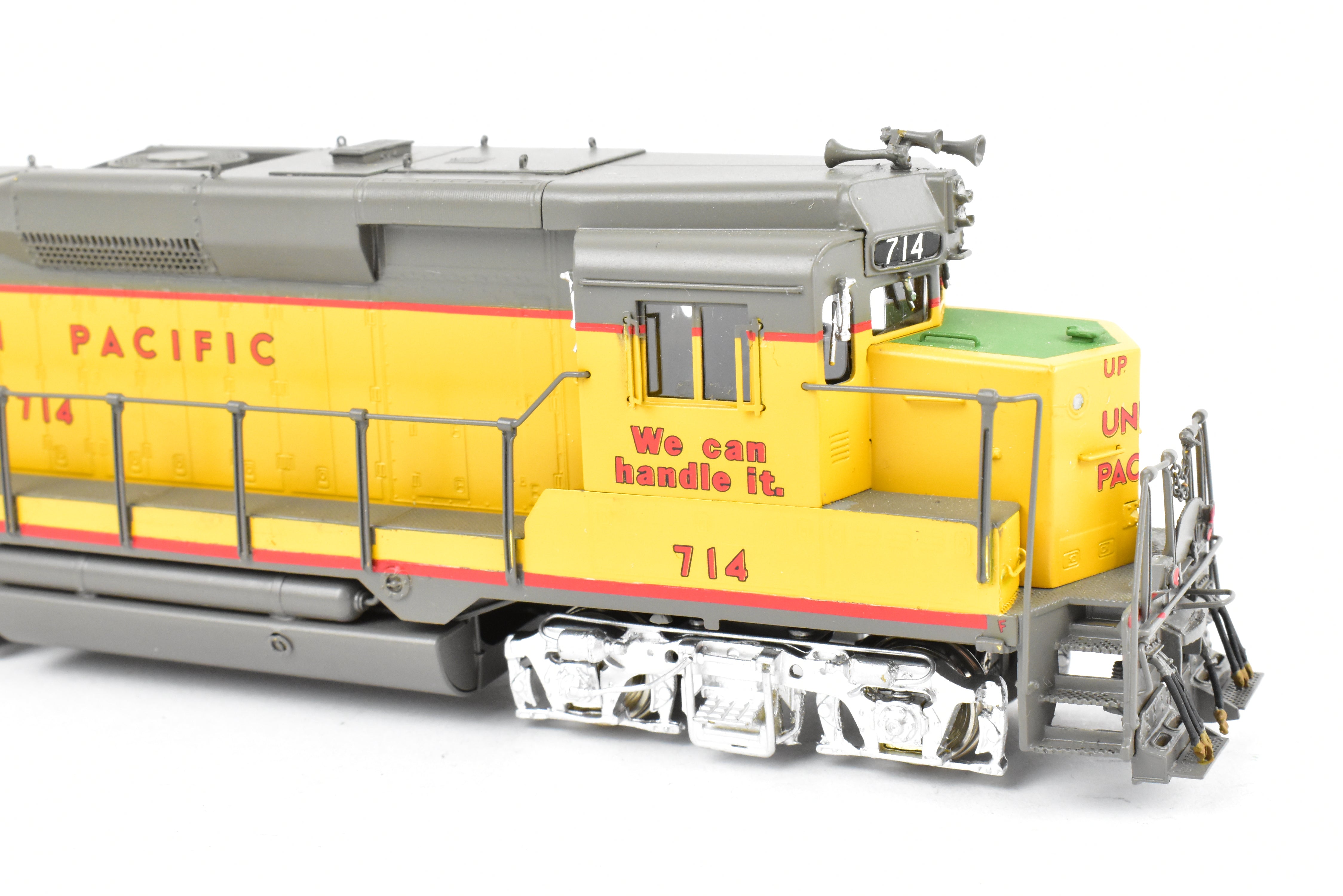 HO Scale Brass Model Train - Overland Models, Inc. Union Pacific EMD GP30 PH II Low Hood Locomotive from #700 to #735, Specifically CP #714