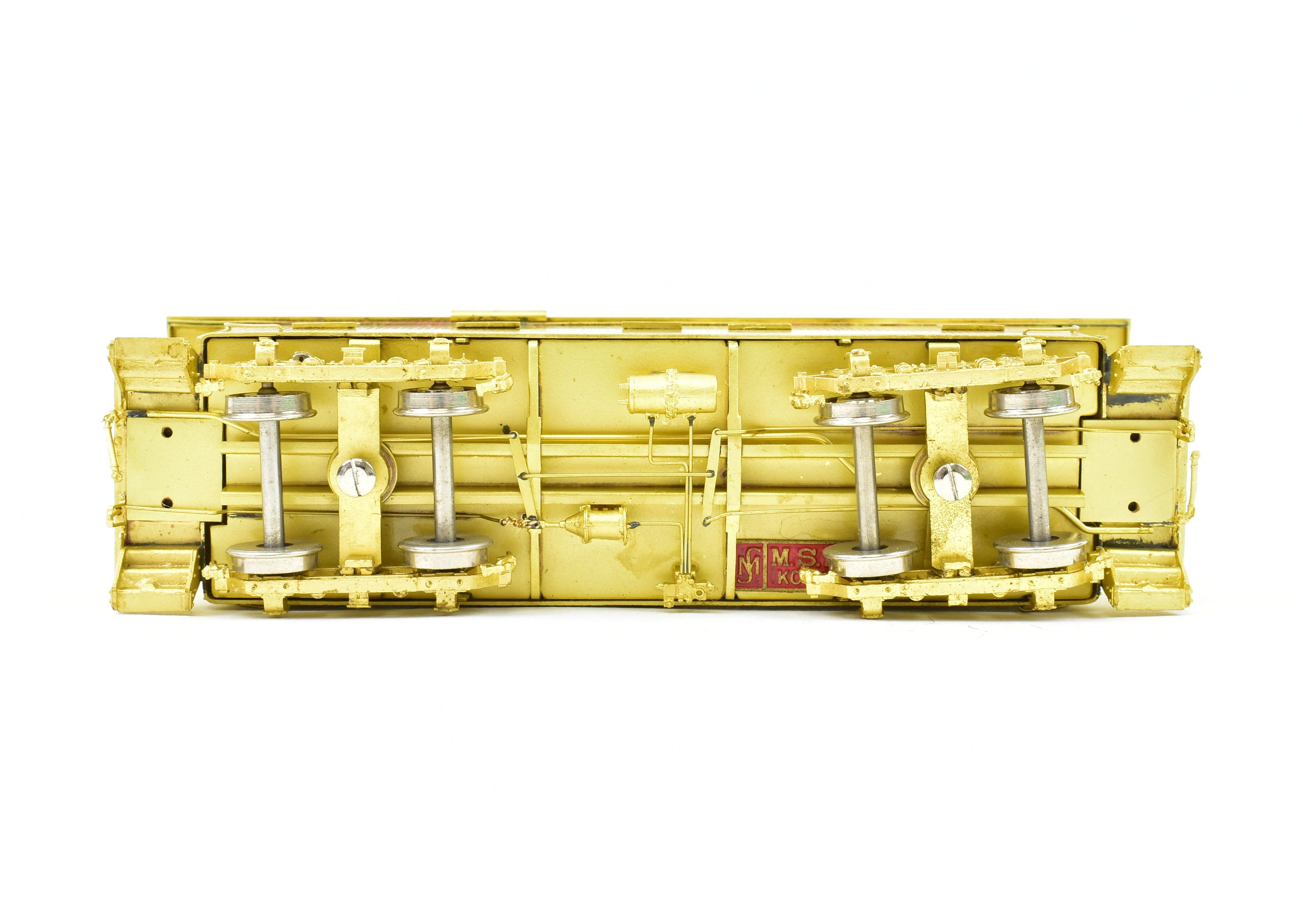 HO Brass OMI C&NW Wood Caboose End Windows Only, Minor Box Wear