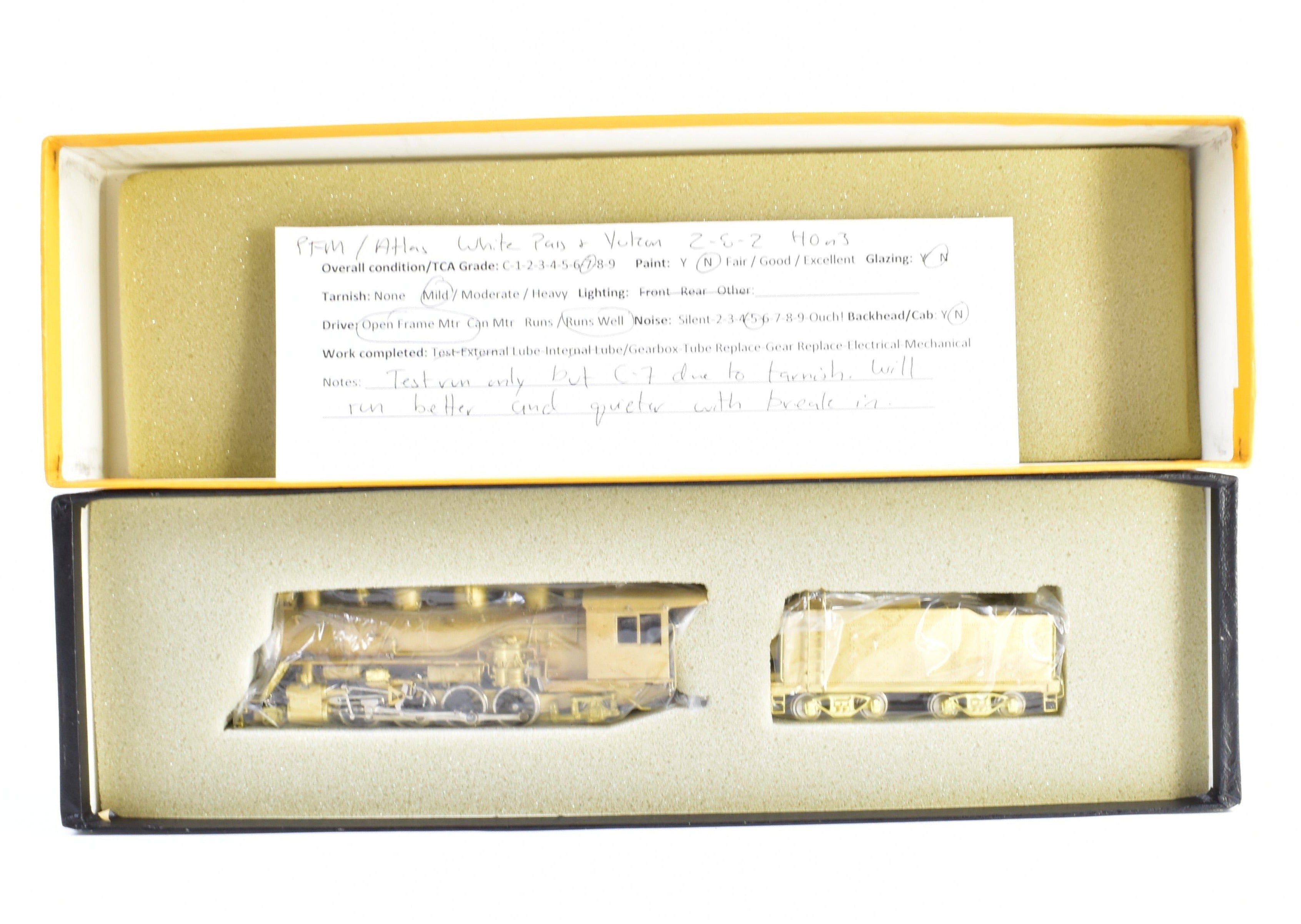 HOn3 Brass PFM - White Pass & Yukon Railway 2-8-2 Mikado Pacific Fast Mail Model